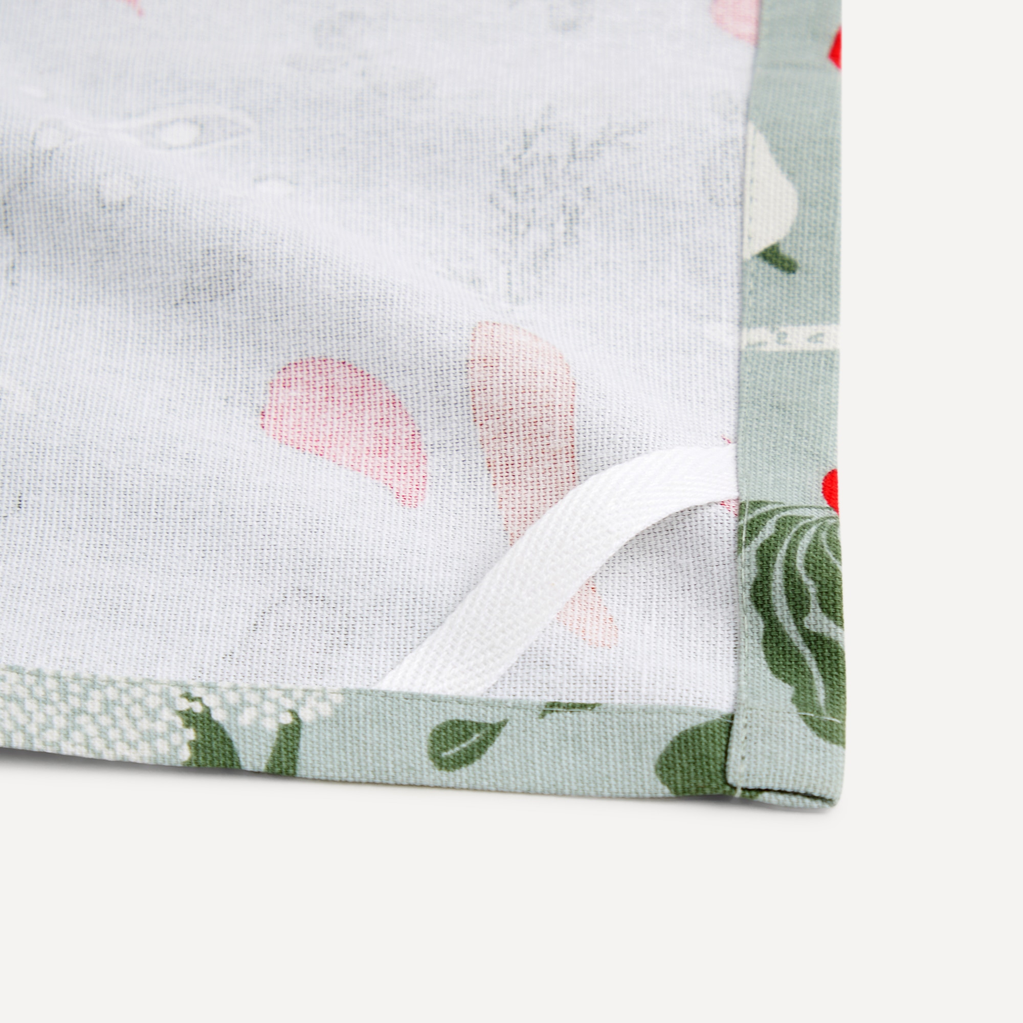 Conjunto de 2 Panos de Cozinha em Algodão Vegetais Multicolor-4