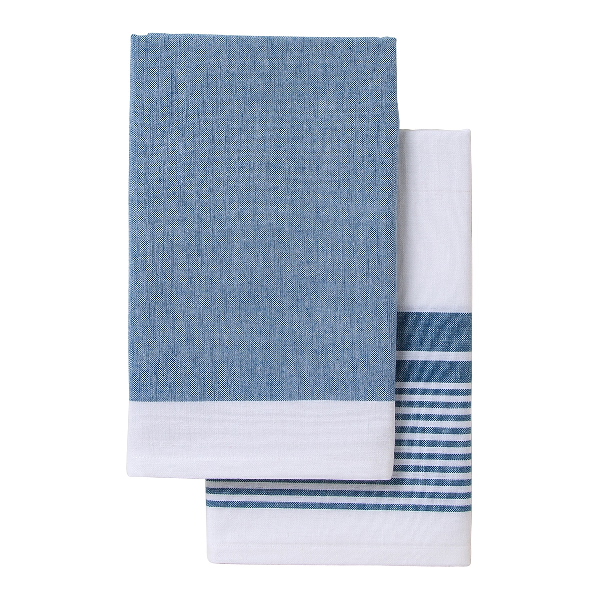 Conjunto de 2 panos sarja Hanko El Corte Inglés Azul-1