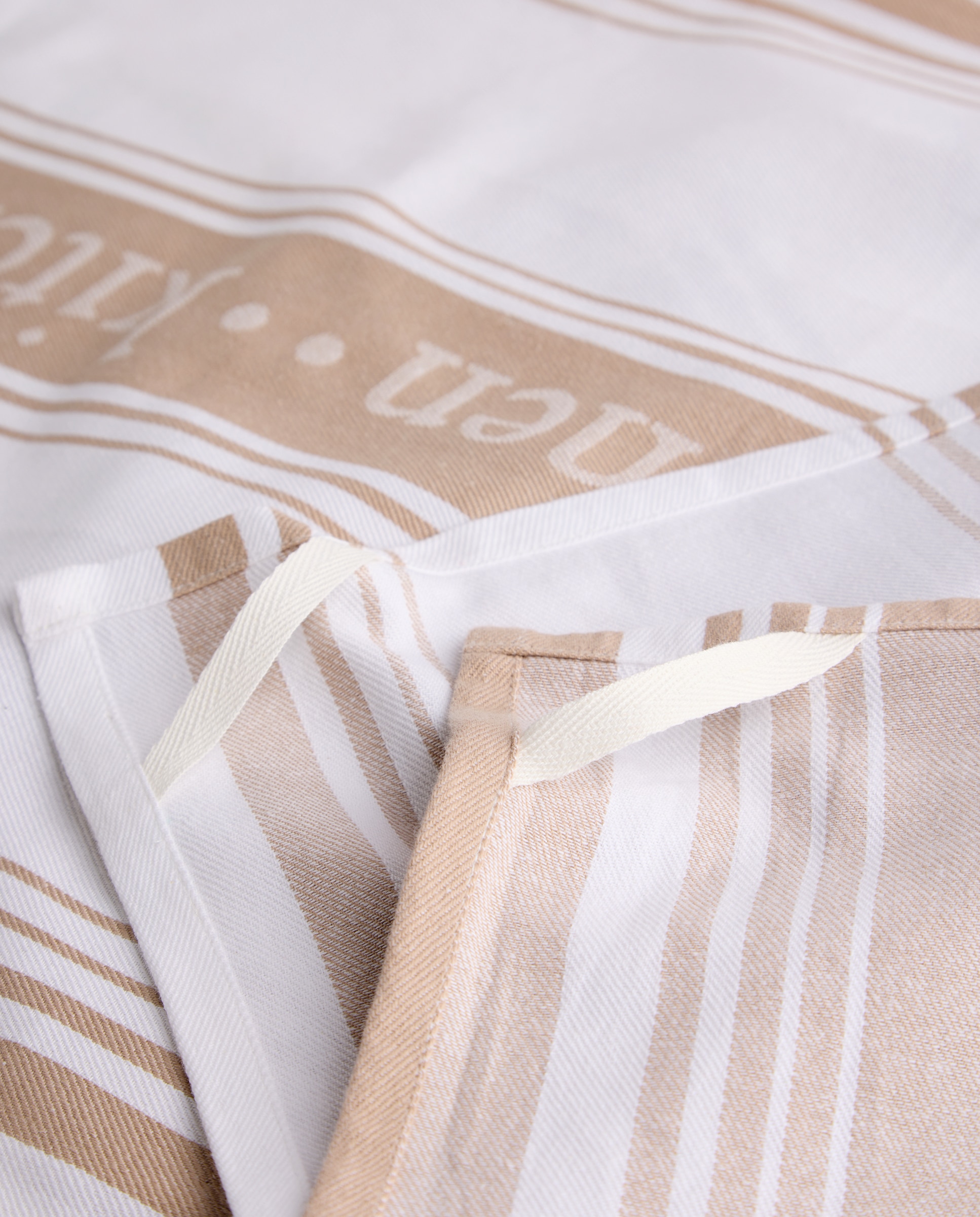 Set de 2 paños de cocina algodón Kitsail El Corte Inglés - Beige 50 x 70 cm Beige-3