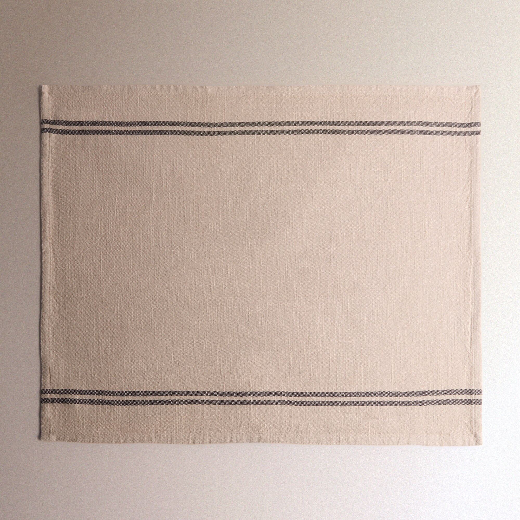 Imagen 4 de Set 2 paños sarga algodón Norway - Gris 50 x 70 cm Gris