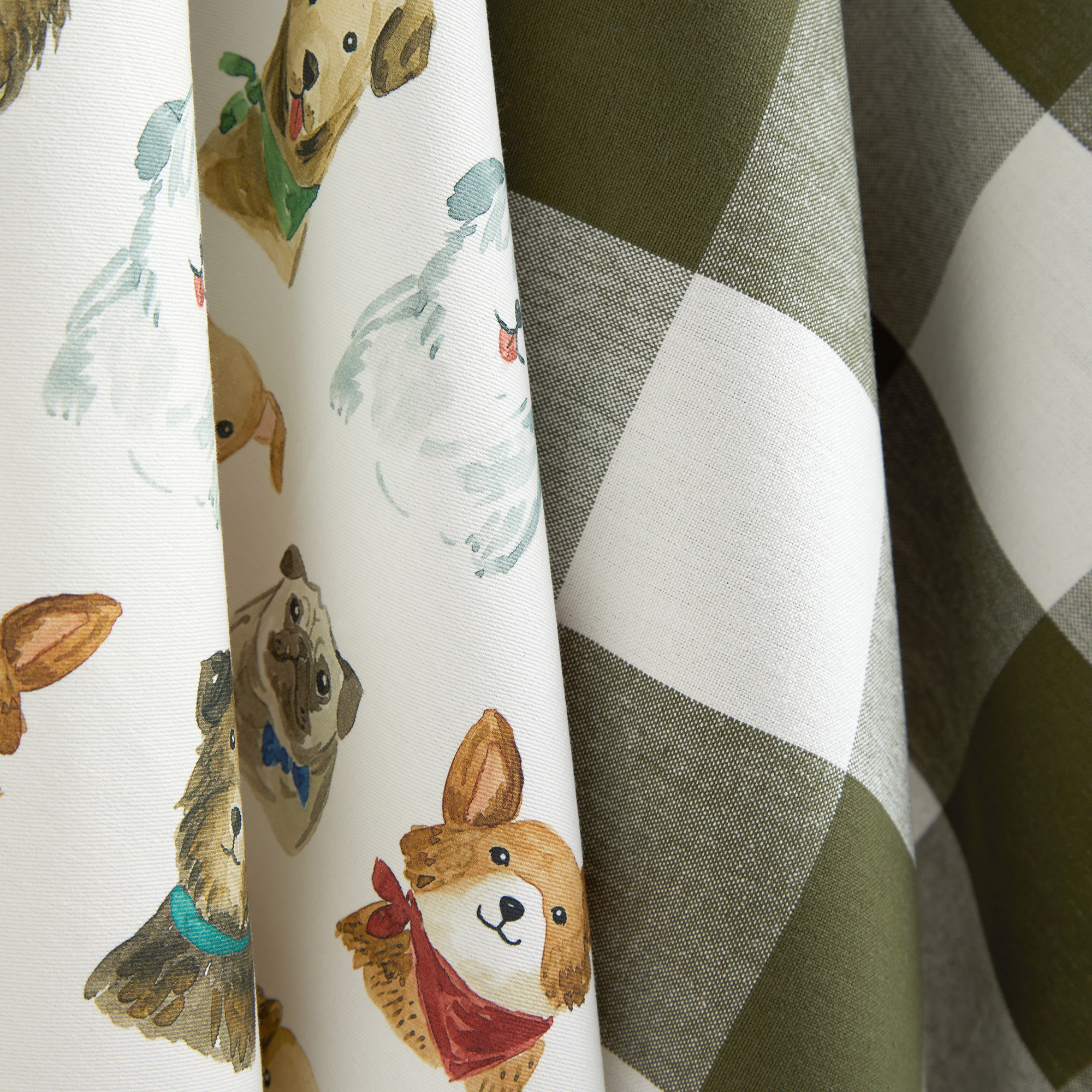 Conjunto de 2 Panos Doggy em Algodão Multicolor-2