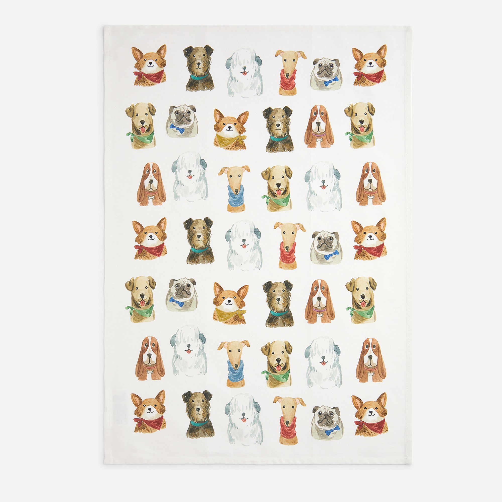 Conjunto de 2 Panos Doggy em Algodão Multicolor-3