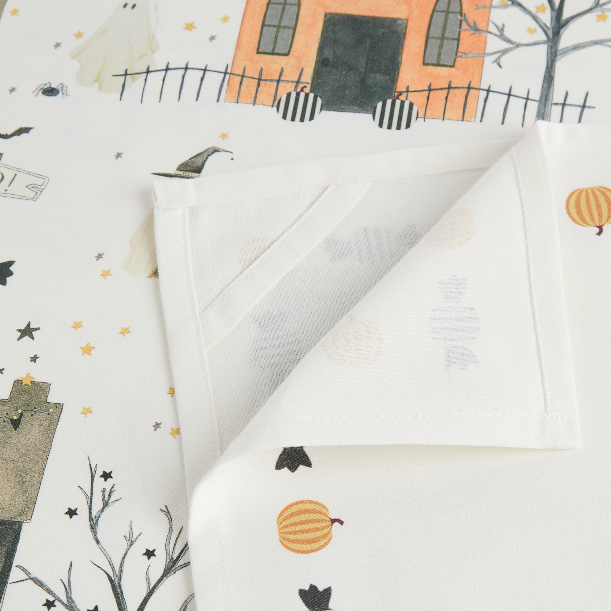 Conjunto de 2 Panos de Cozinha Halloween Multicolor-3