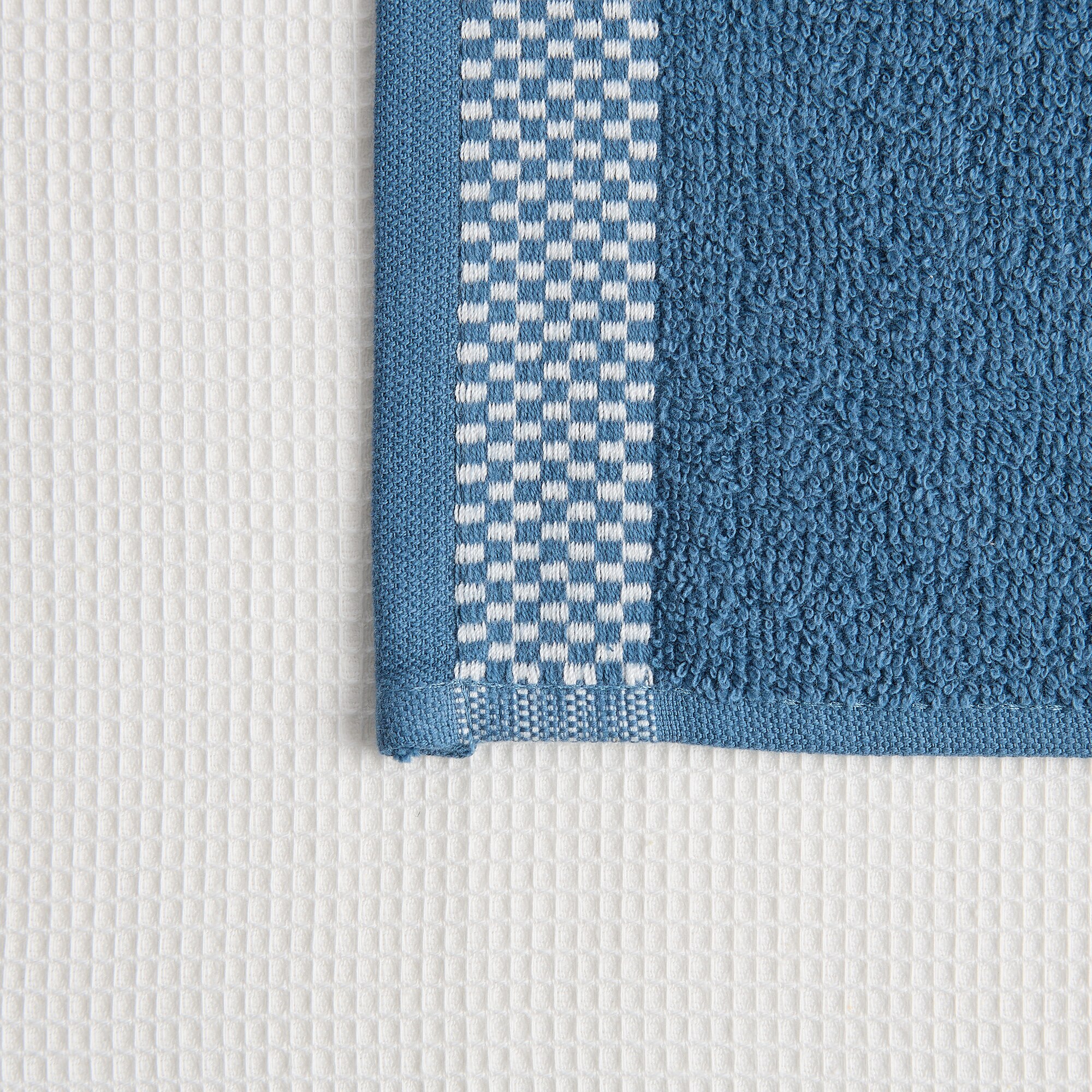 Conjunto de 2 Panos de Cozinha de Algodão Galinha Multicolor-3