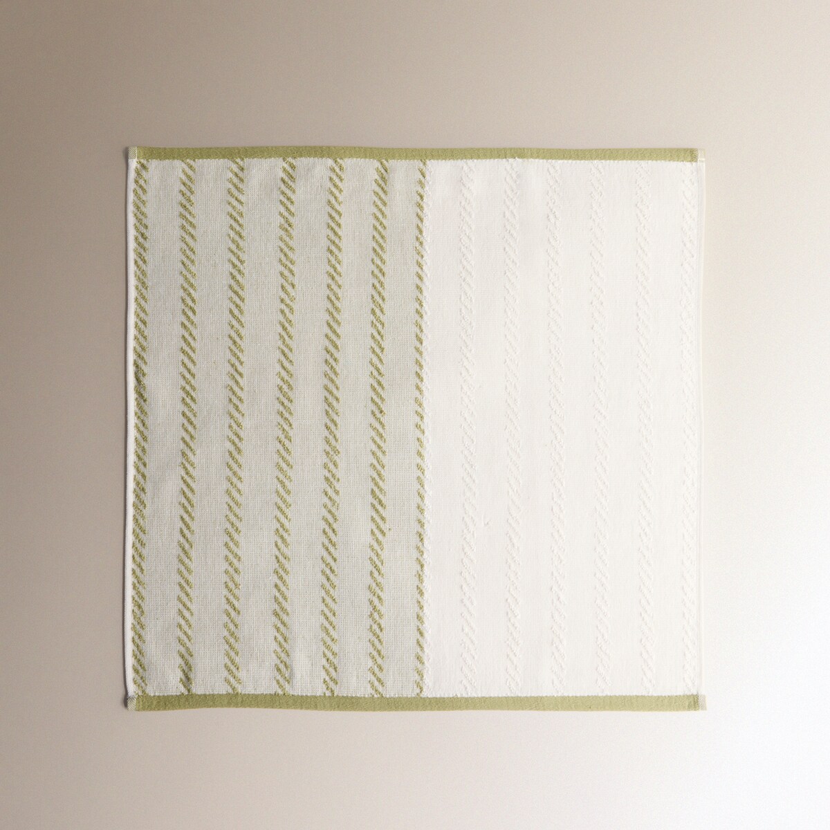 Conjunto de 2 Panos de Tecido Turco de Algodão Rander Verde-4