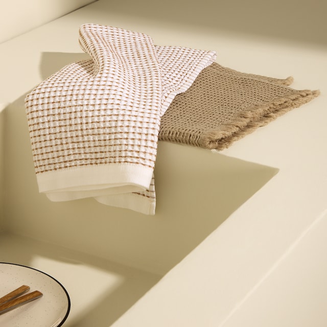 Imagem 0 de Conjunto de 2 Panos de Cozinha de Algodão Ninho