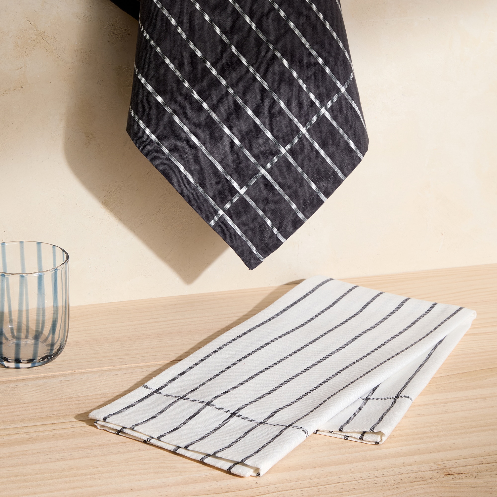 Imagem 0 de Conjunto de 2 Panos de Cozinha de Algodão Dover