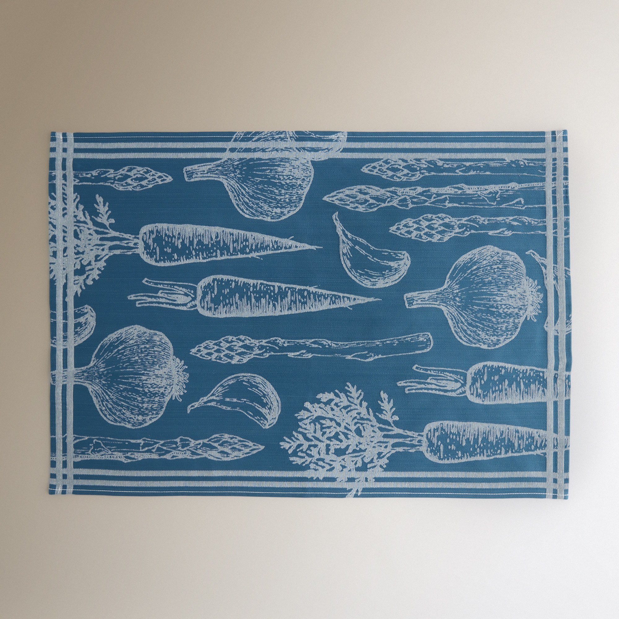 Conjunto de 2 Panos de Cozinha de Algodão Aglio Multicolor-4