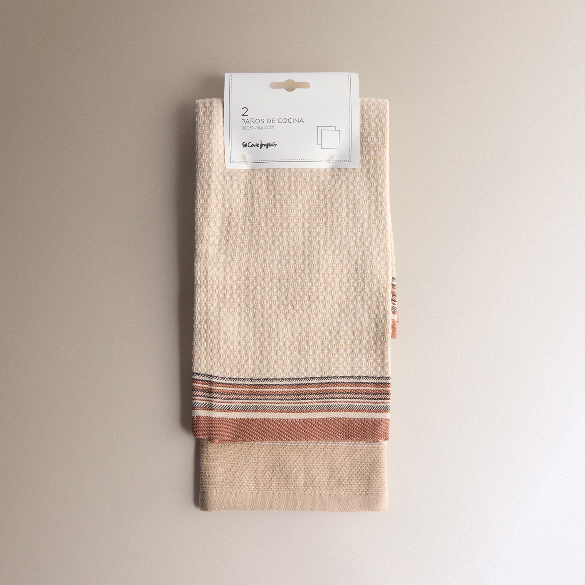 Conjunto de 2 Panos de Tecido Turco e Sarja Wond Cobre-6