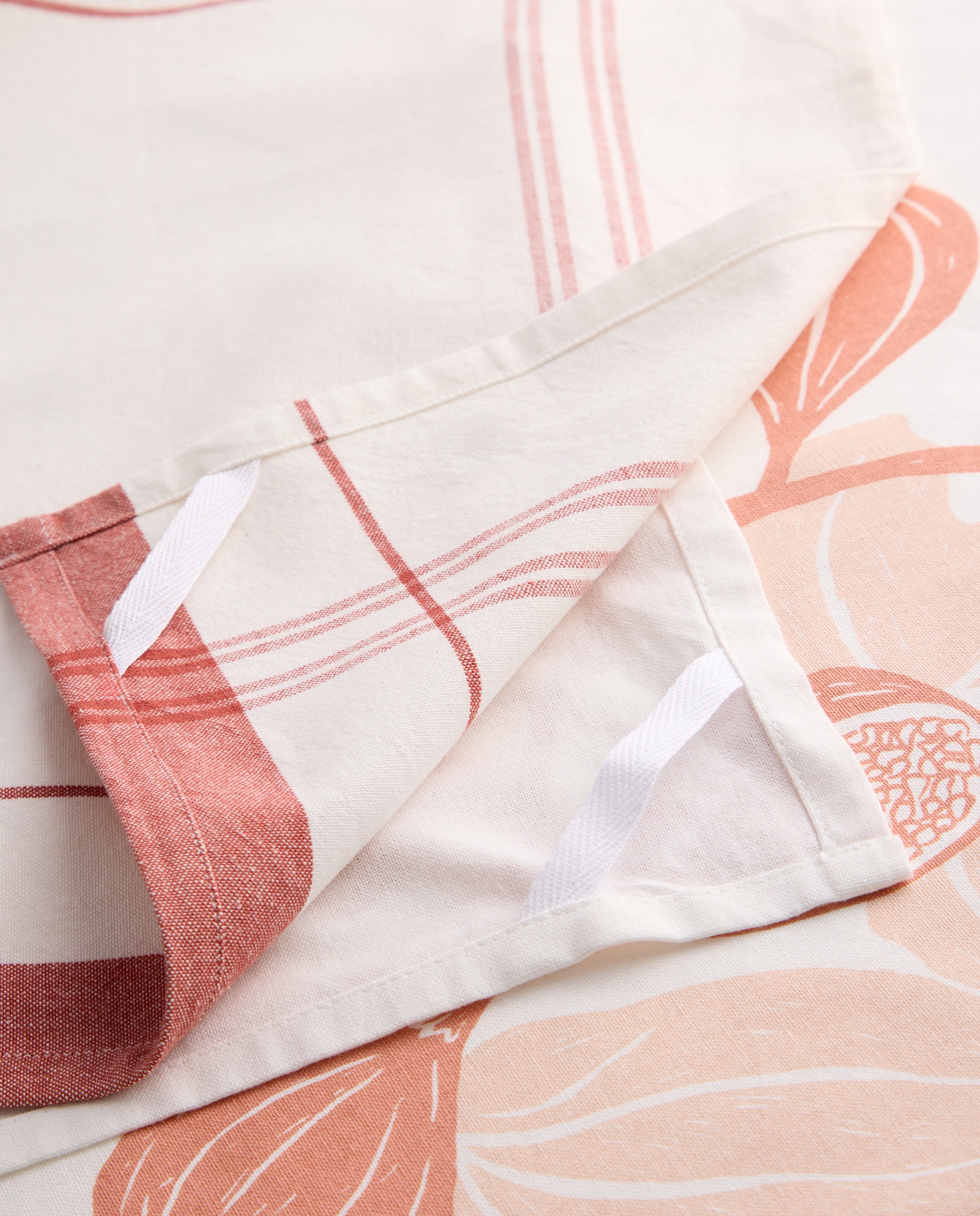 Conjunto de 2 Panos de Algodão Figos Grená-3