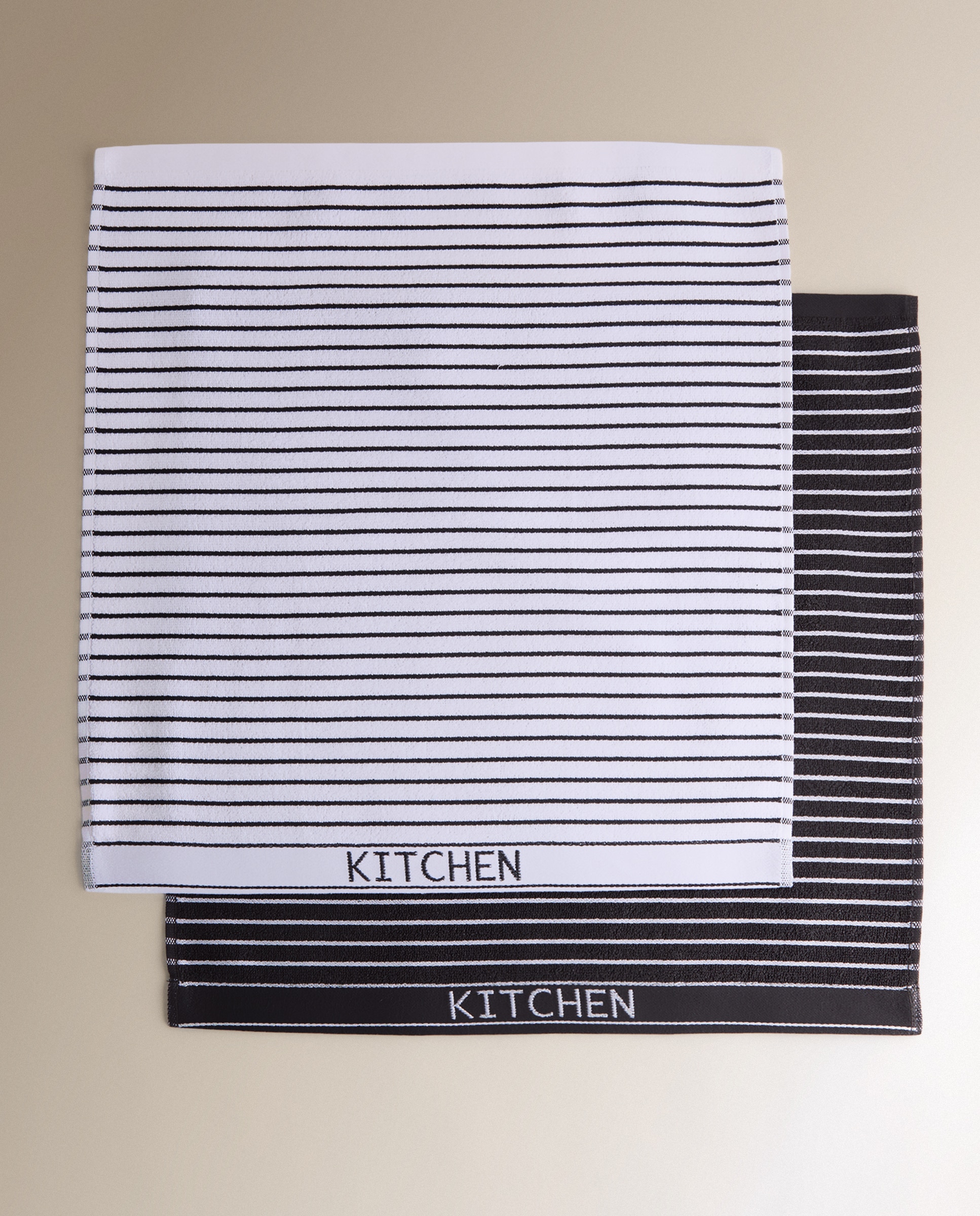 Set 2 paños rizo algodón Rock - Gris 50 x 50 cm Gris-5