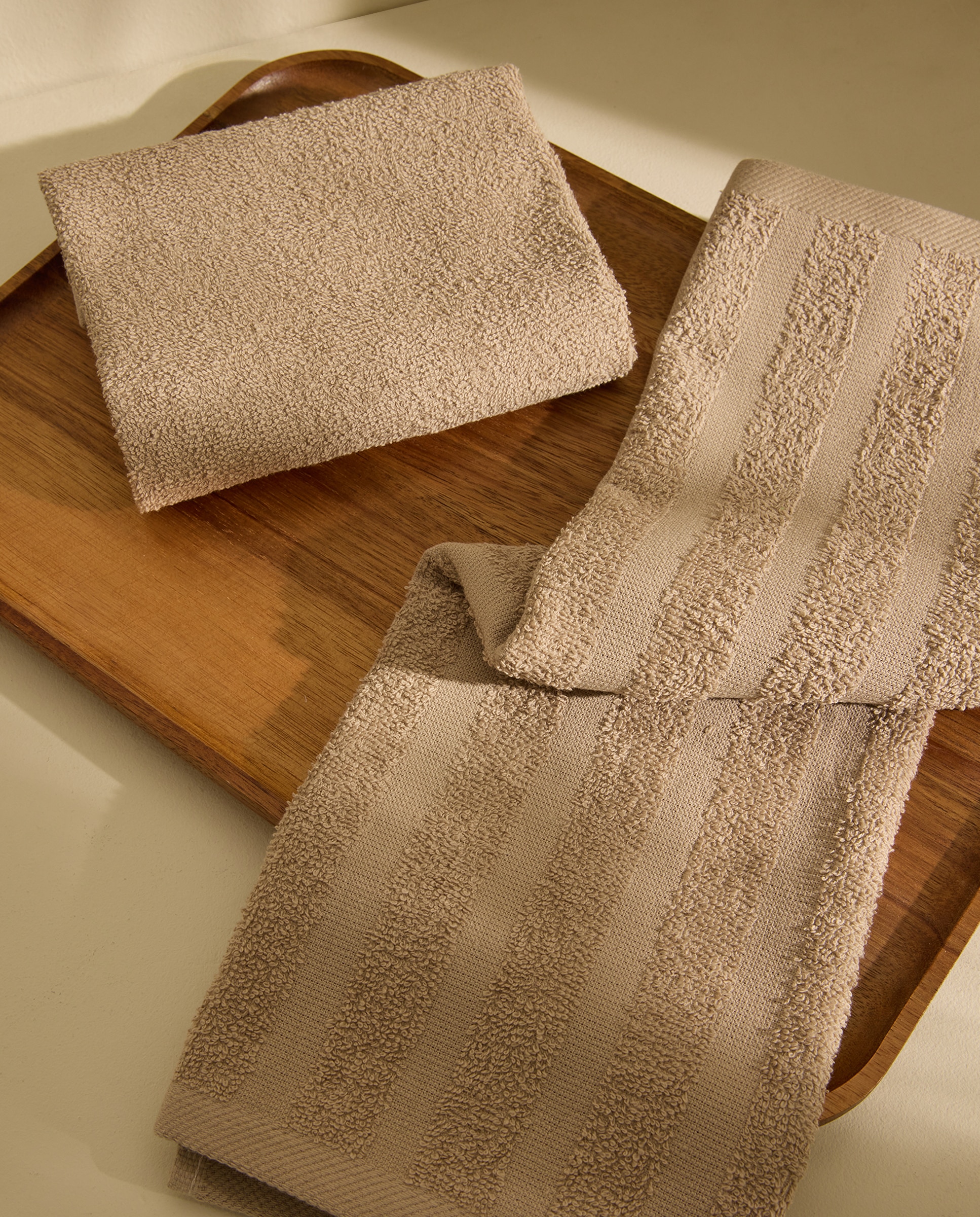 Imagem 0 de Conjunto de 2 Panos de Tecido Turco de Algodão Moss