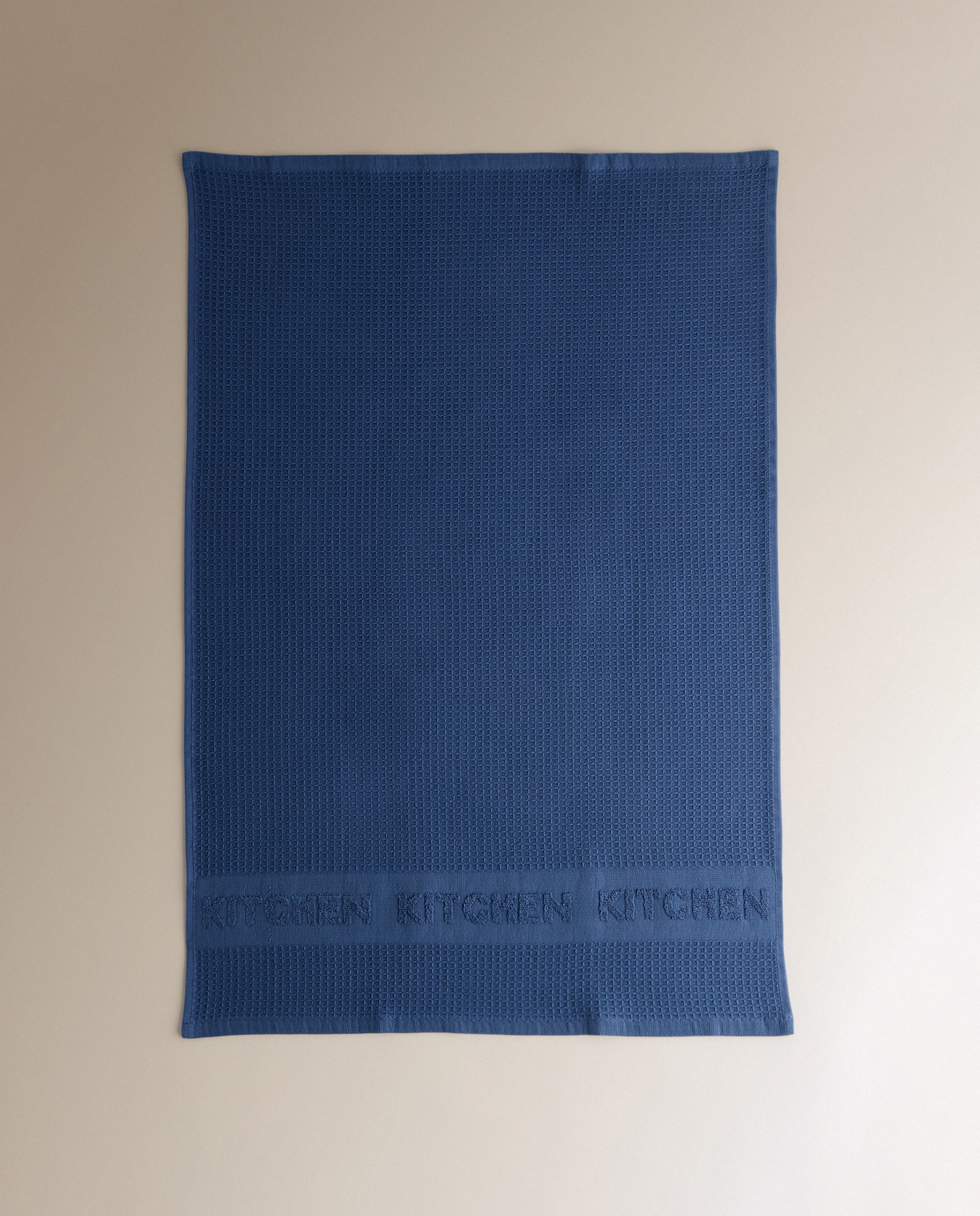Conjunto de 2 Panos de Cozinha Kichy em Algodão Azul-4