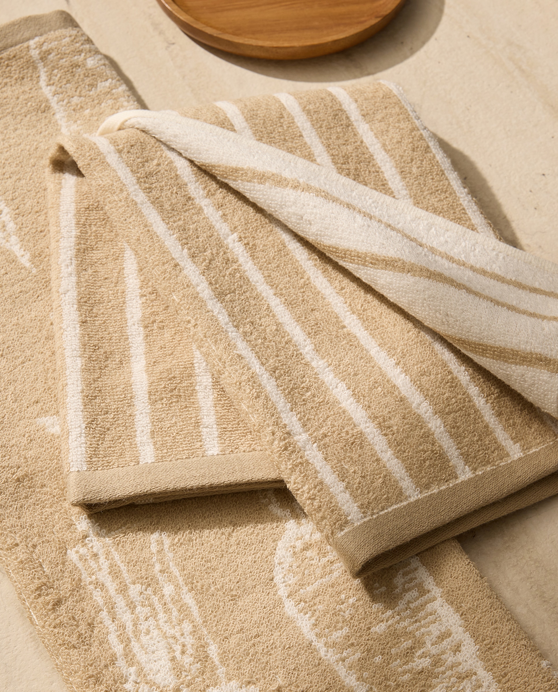 Imagem 0 de Conjunto de 2 Panos de Tecido Turco de Algodão Verduras