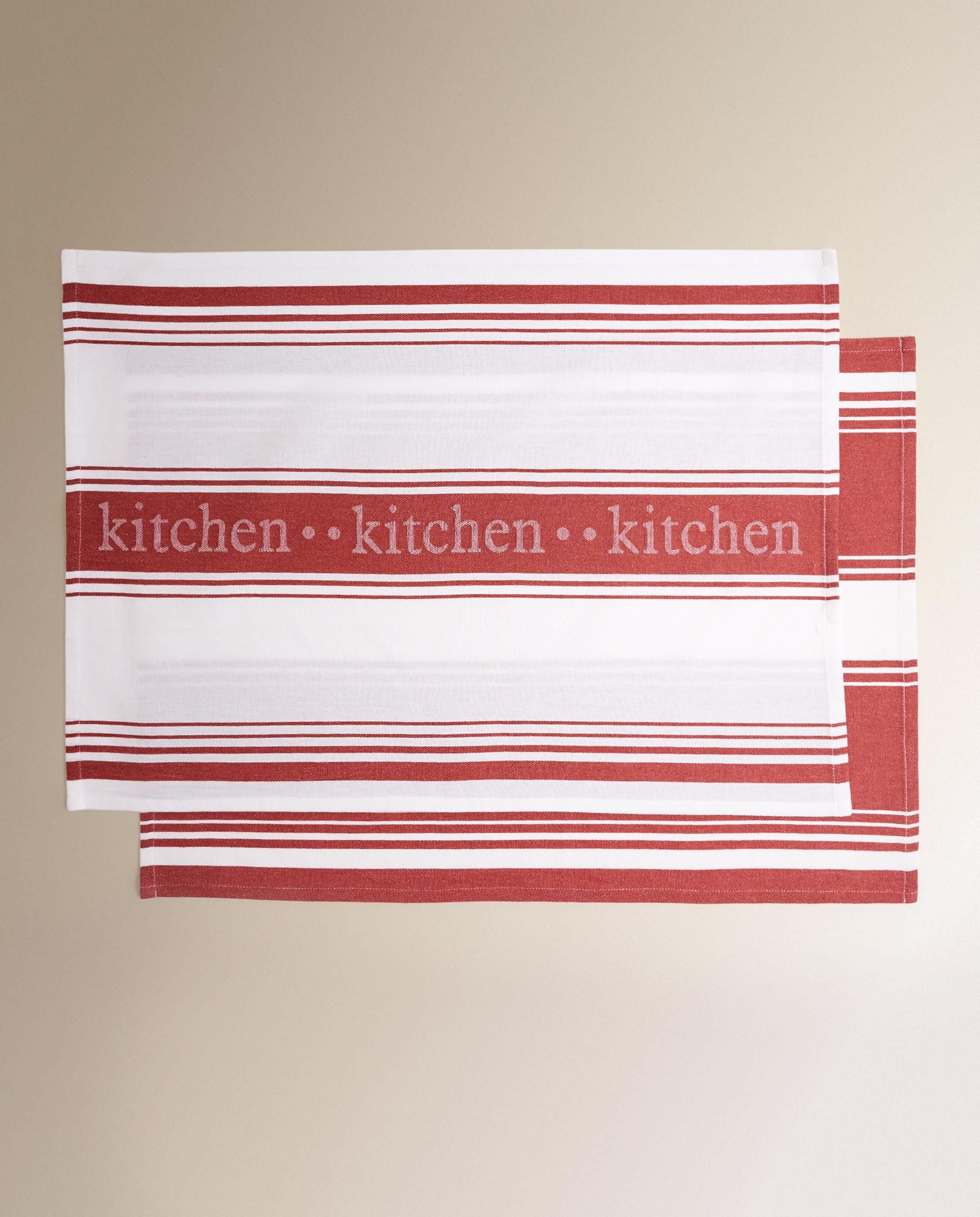 Set de 2 paños de cocina algodón Kitsail El Corte Inglés - Cereza 50 x 70 cm Cereza-5