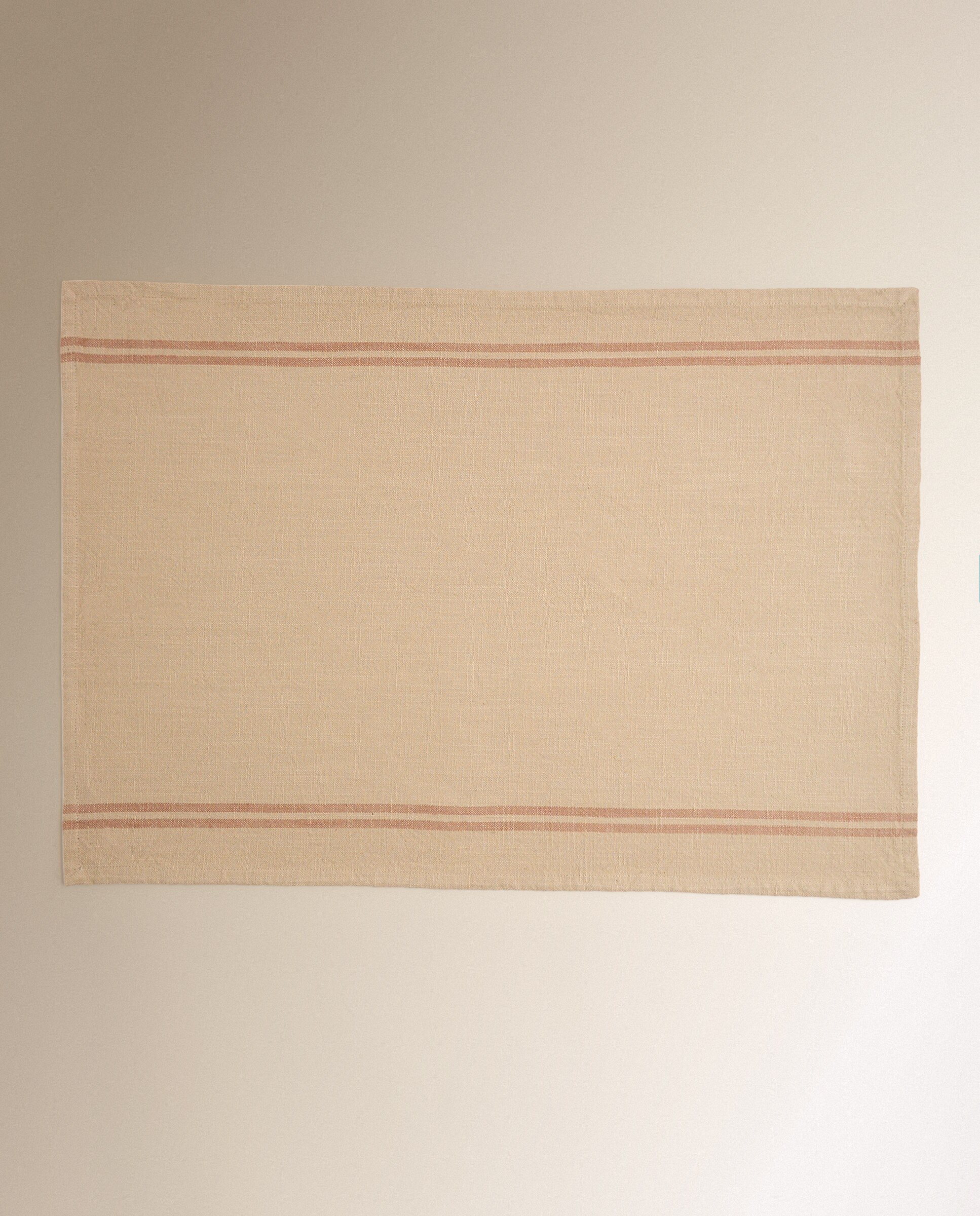 Conjunto de 2 Panos de Sarja de Algodão Norway Bege-4