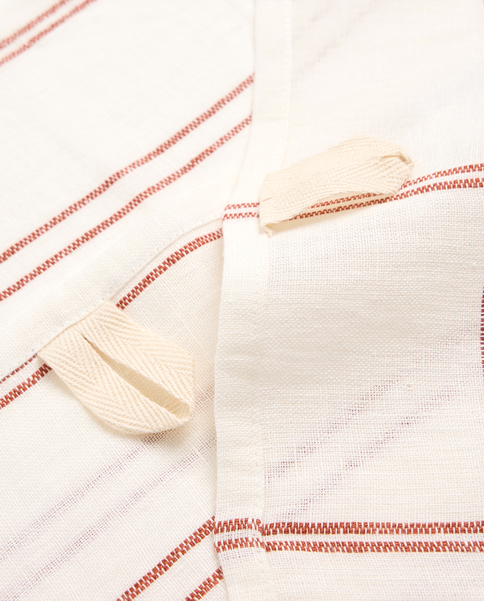 Set 2 paños de cocina sargo lino Altea - Coral Coral-3