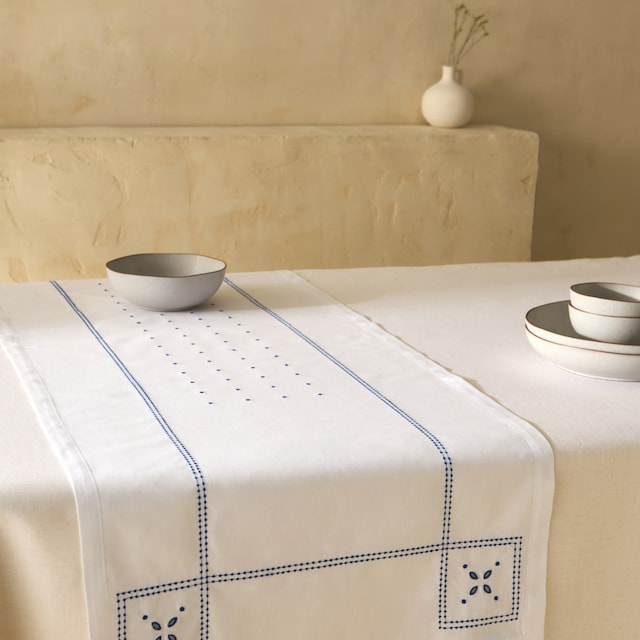 Imagen 0 de Camino de mesa algodón Corfú El Corte Inglés