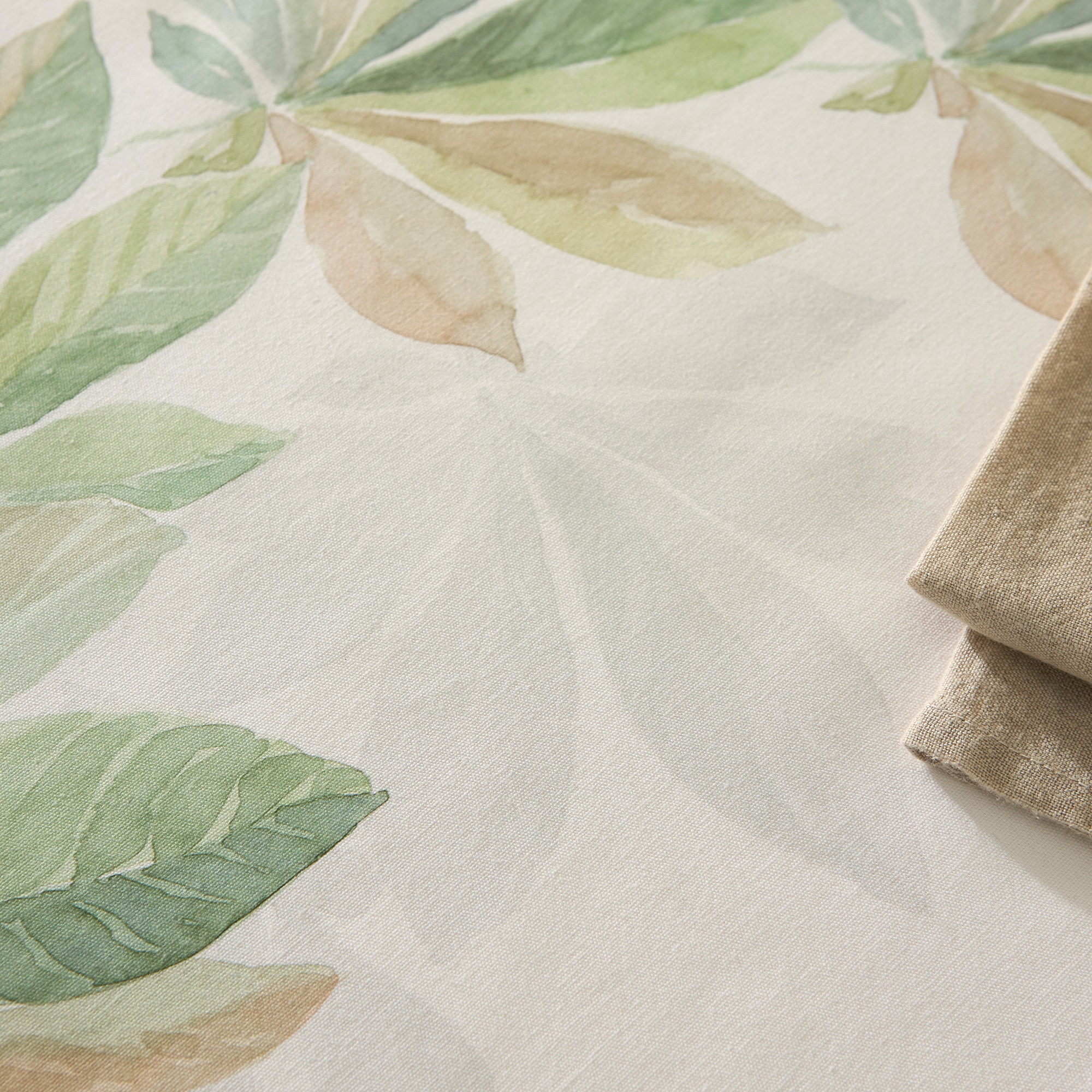 Caminho de Mesa de Algodão Módena Verde-3