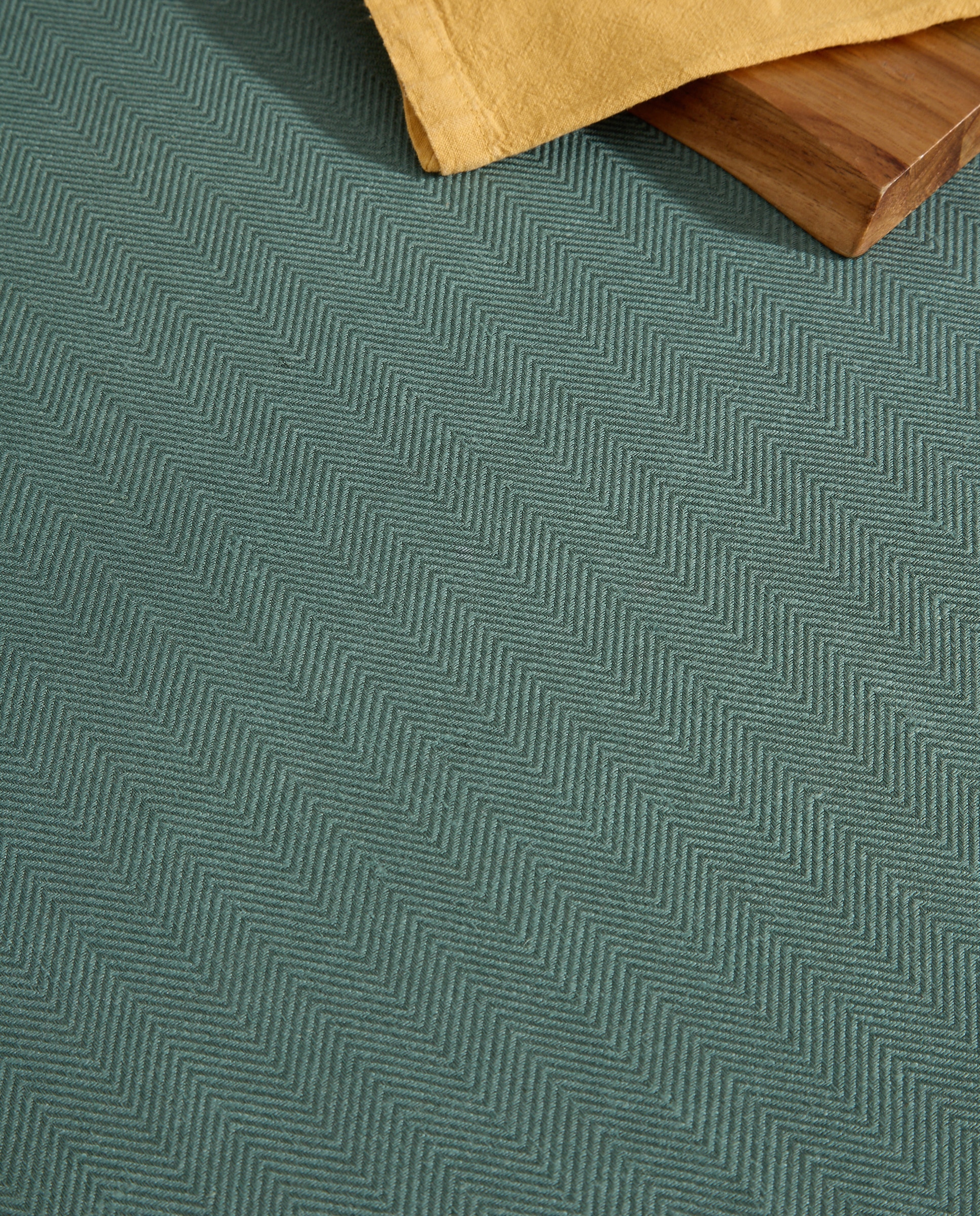 Camino de mesa lino Sidney - Verde 50 x 150 cm Verde-3