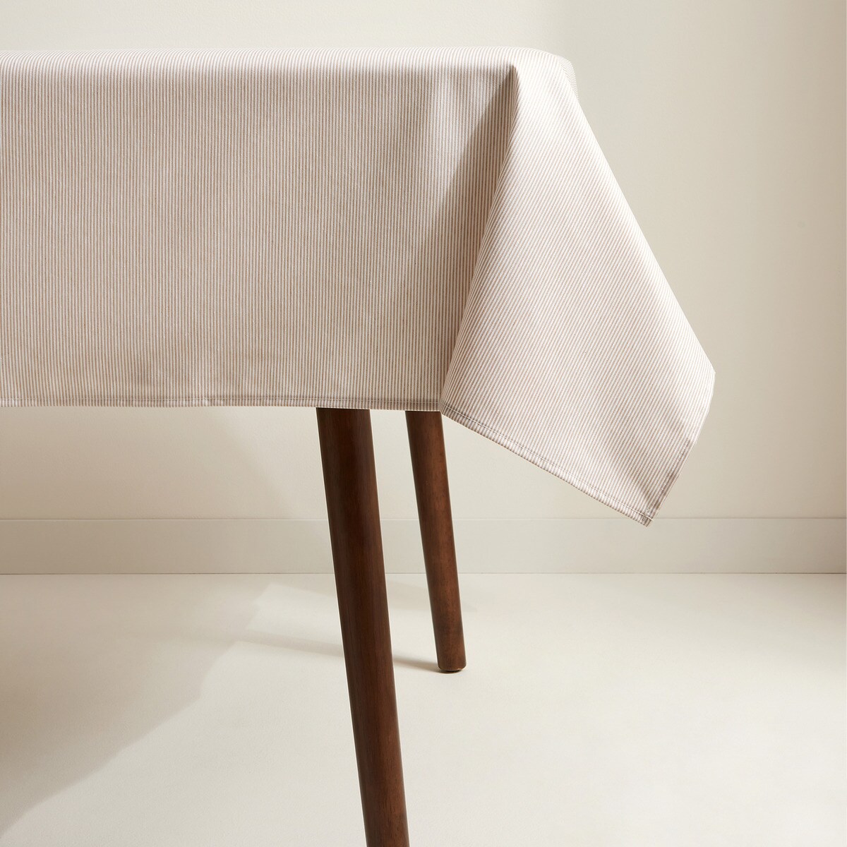 Mantel antimanchas resinado Laura El Corte Inglés - Beige 100 x 150 cm Beige-3