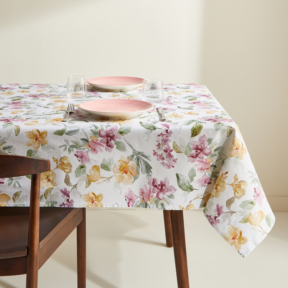 Imagem 0 de Toalha de mesa antimanchas resinada Damascena