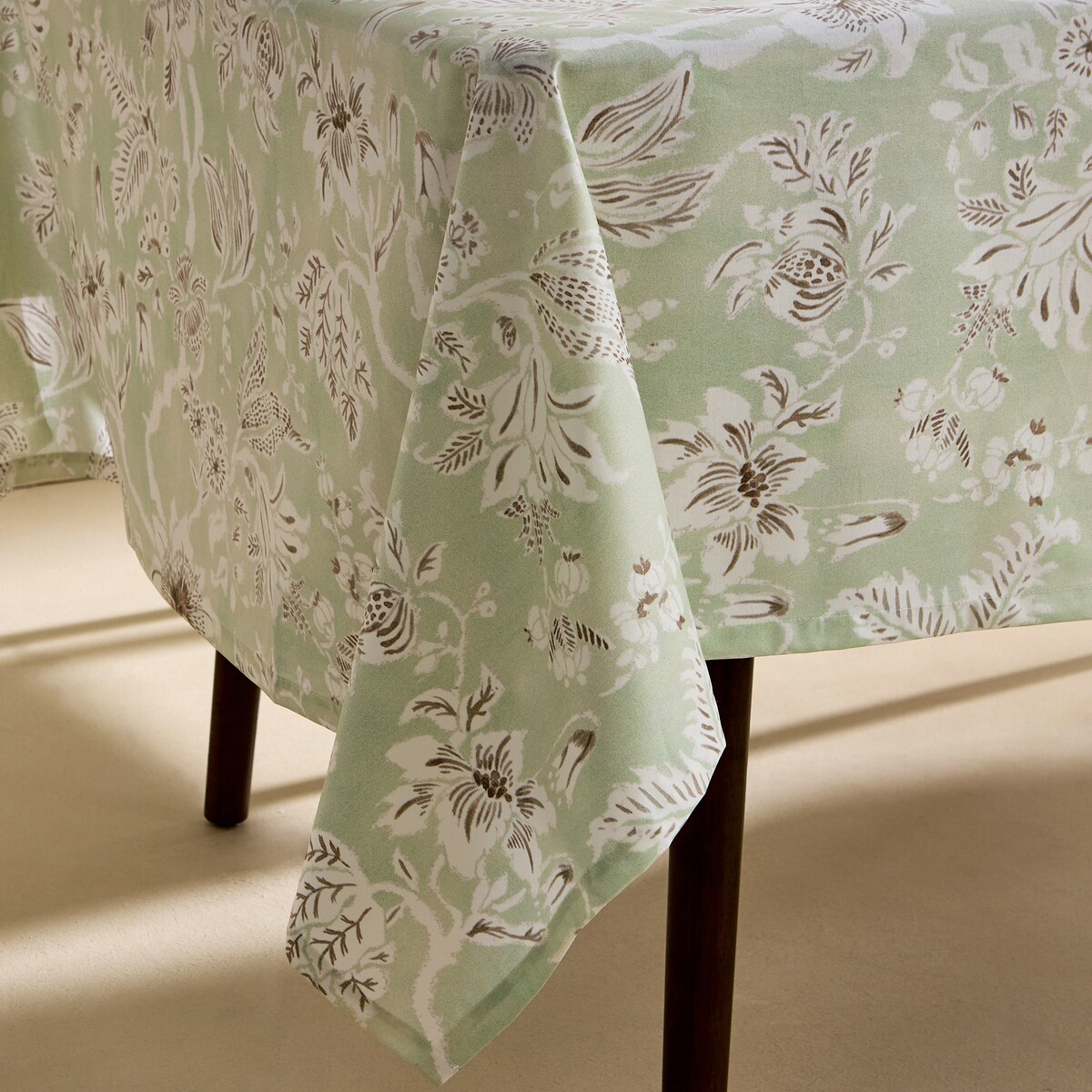 Toalha de Mesa Antinódoas Resinada Veneza Verde-4