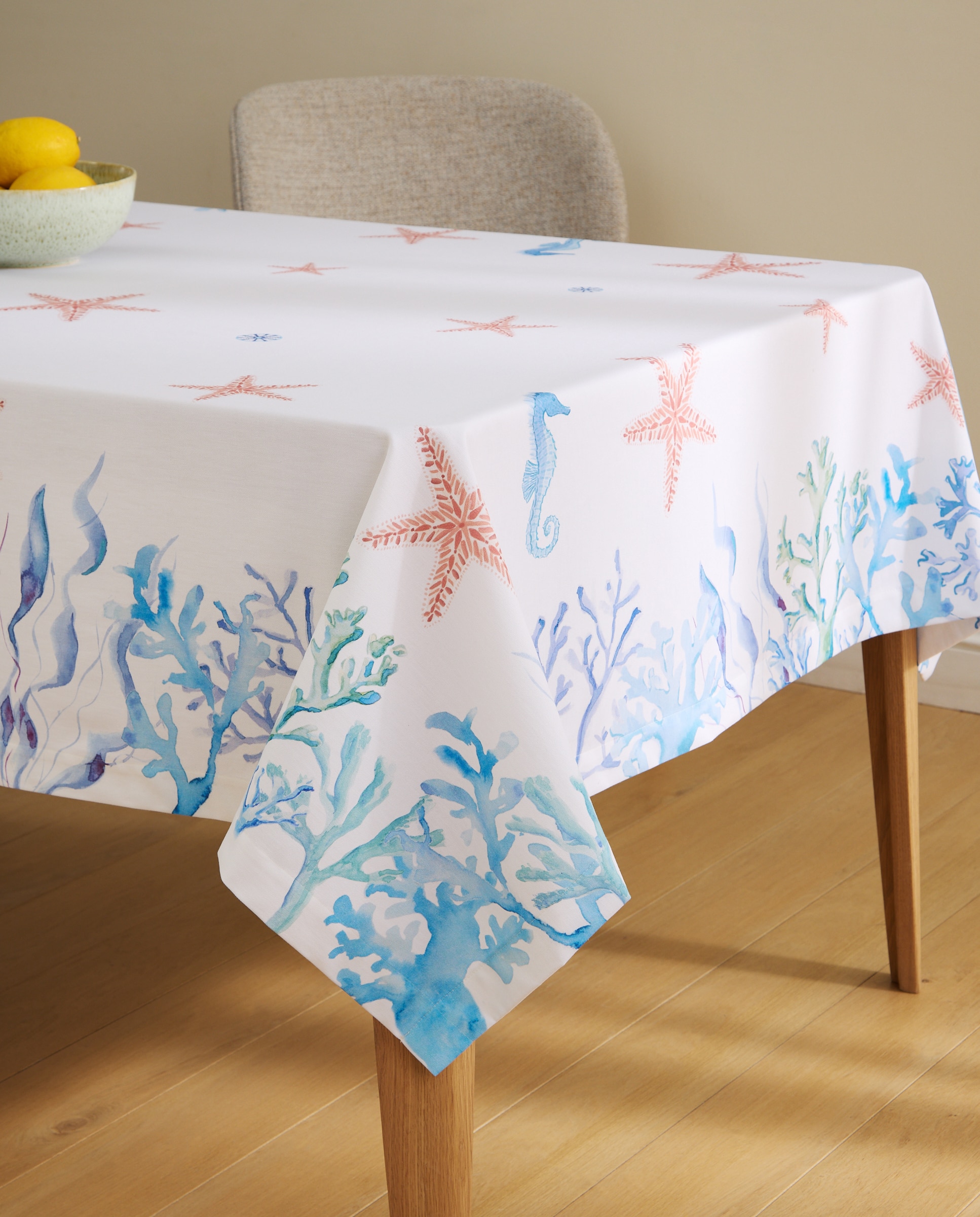 Imagem 0 de Toalha de Mesa Antinódoas Resinada Arrecife