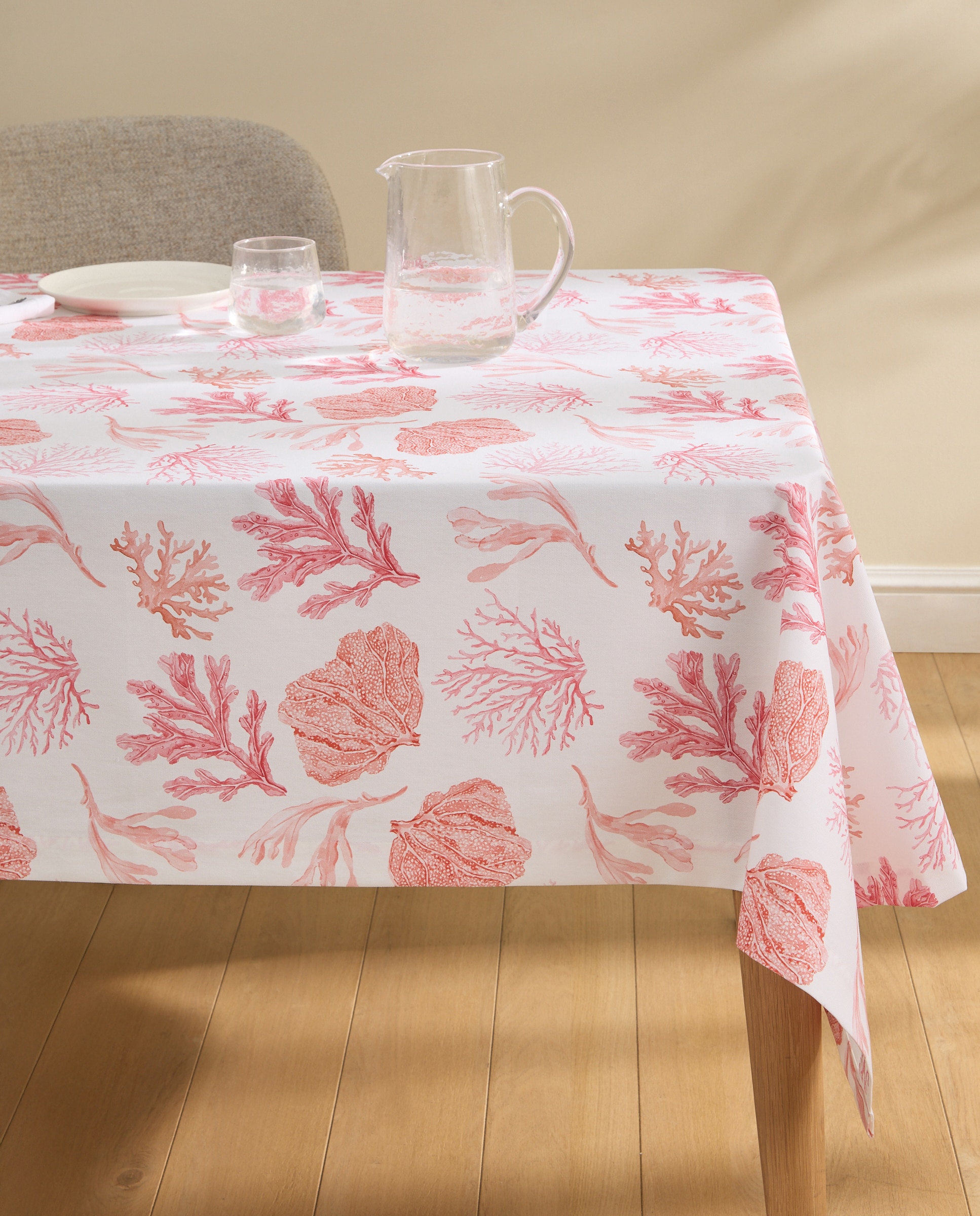 Imagem 0 de Toalha de Mesa Antinódoas Resinada Coralis