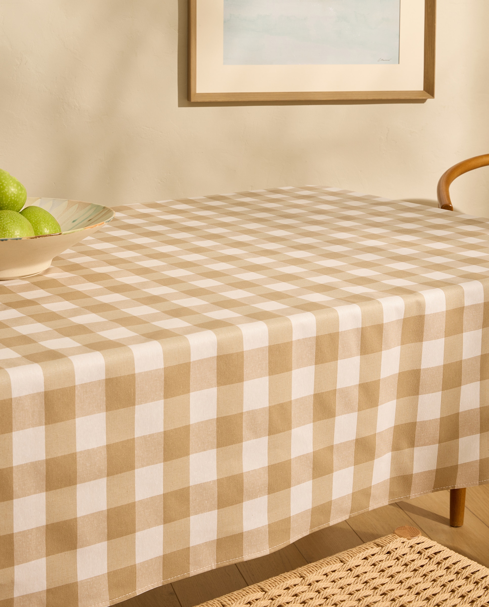 Imagem 0 de Toalha de Mesa Antinódoas Resinada Vichy