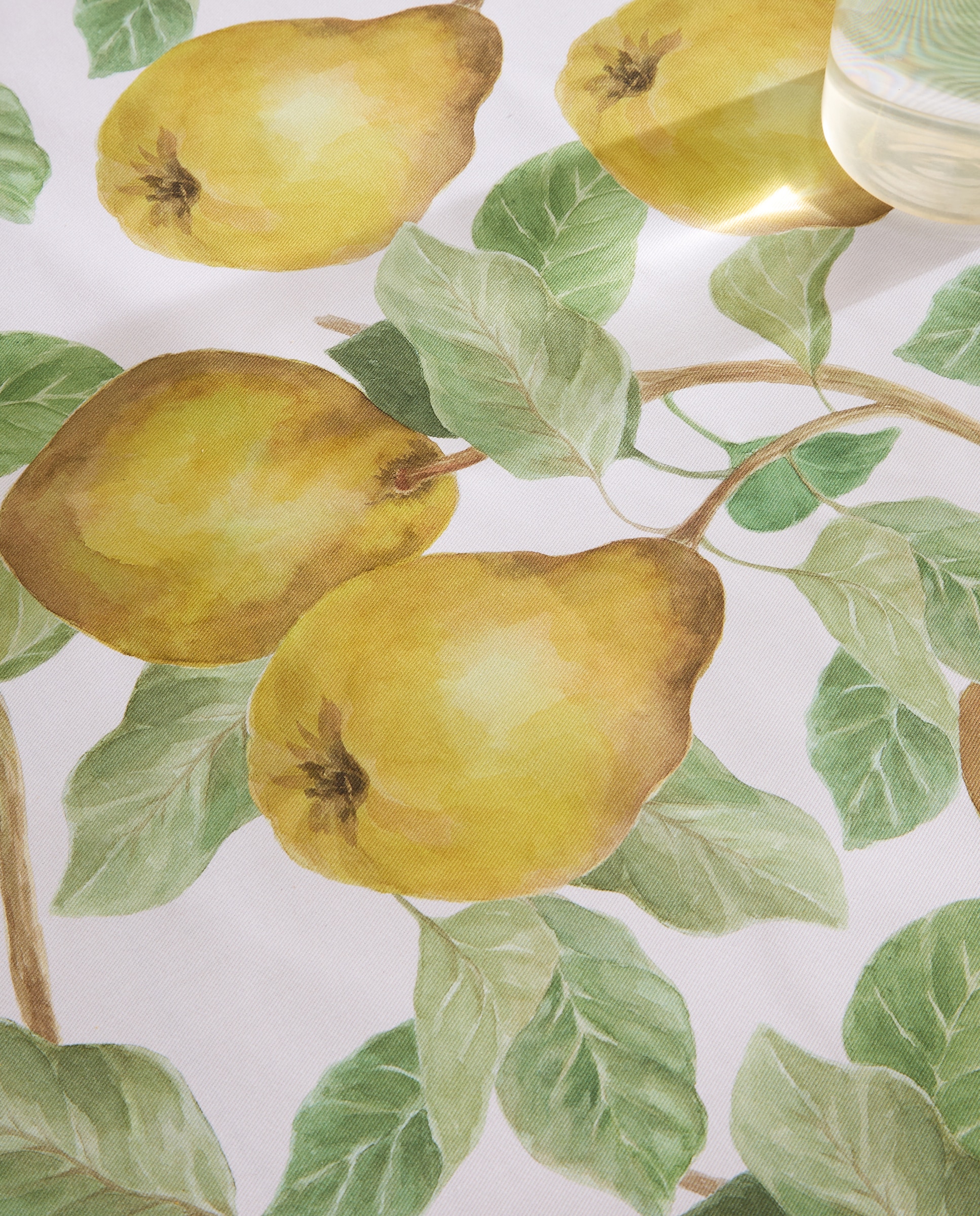 Mantel antimanchas resinado Membrillos - Amarillo 100 x 150 cm Amarillo-2