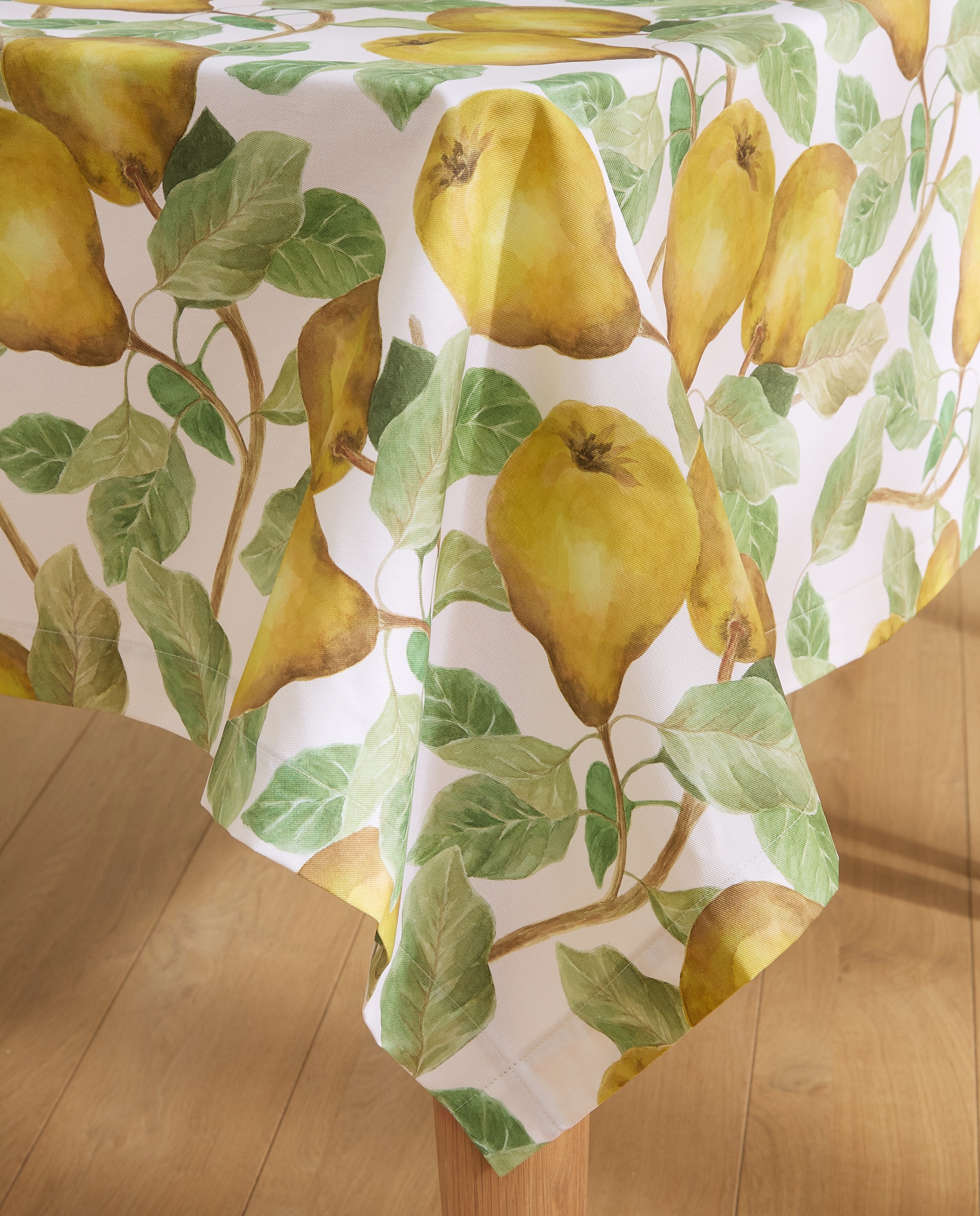 Mantel antimanchas resinado Membrillos - Amarillo 100 x 150 cm Amarillo-3
