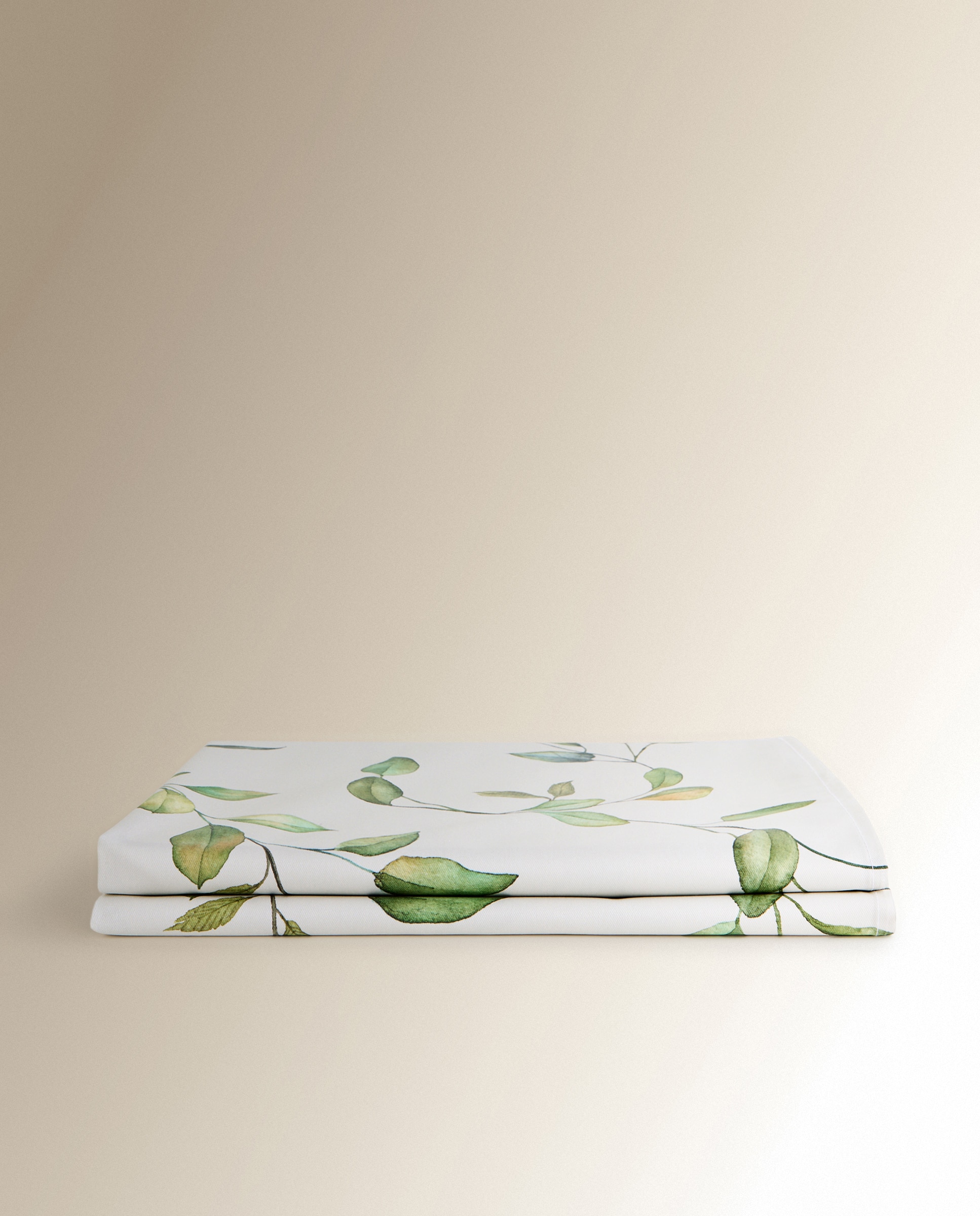 Mantel antimanchas resinado Leaves - Verde 100 x 150 cm Verde-2