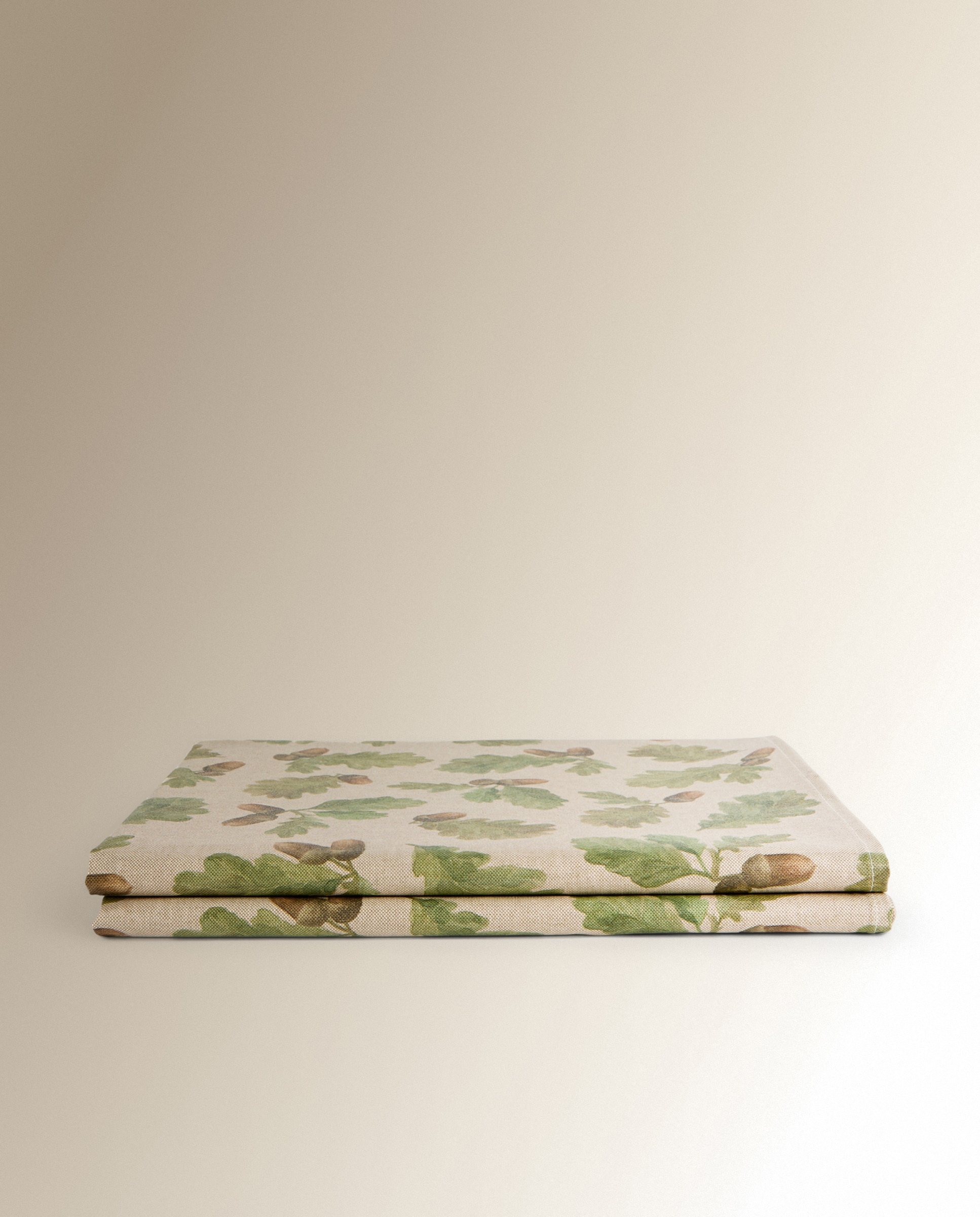 Mantel antimanchas resinado Roble - Beige 100 x 150 cm Beige-2