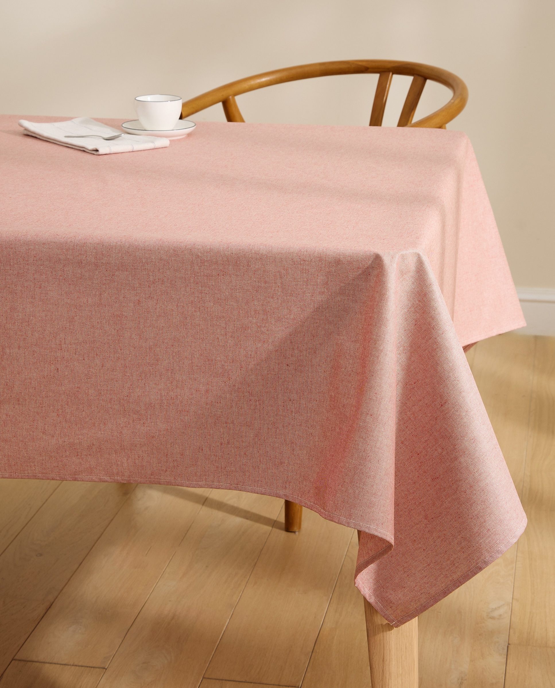 Mantel antimanchas resinado Chambrai - Granate 100 x 150 cm Granate-1