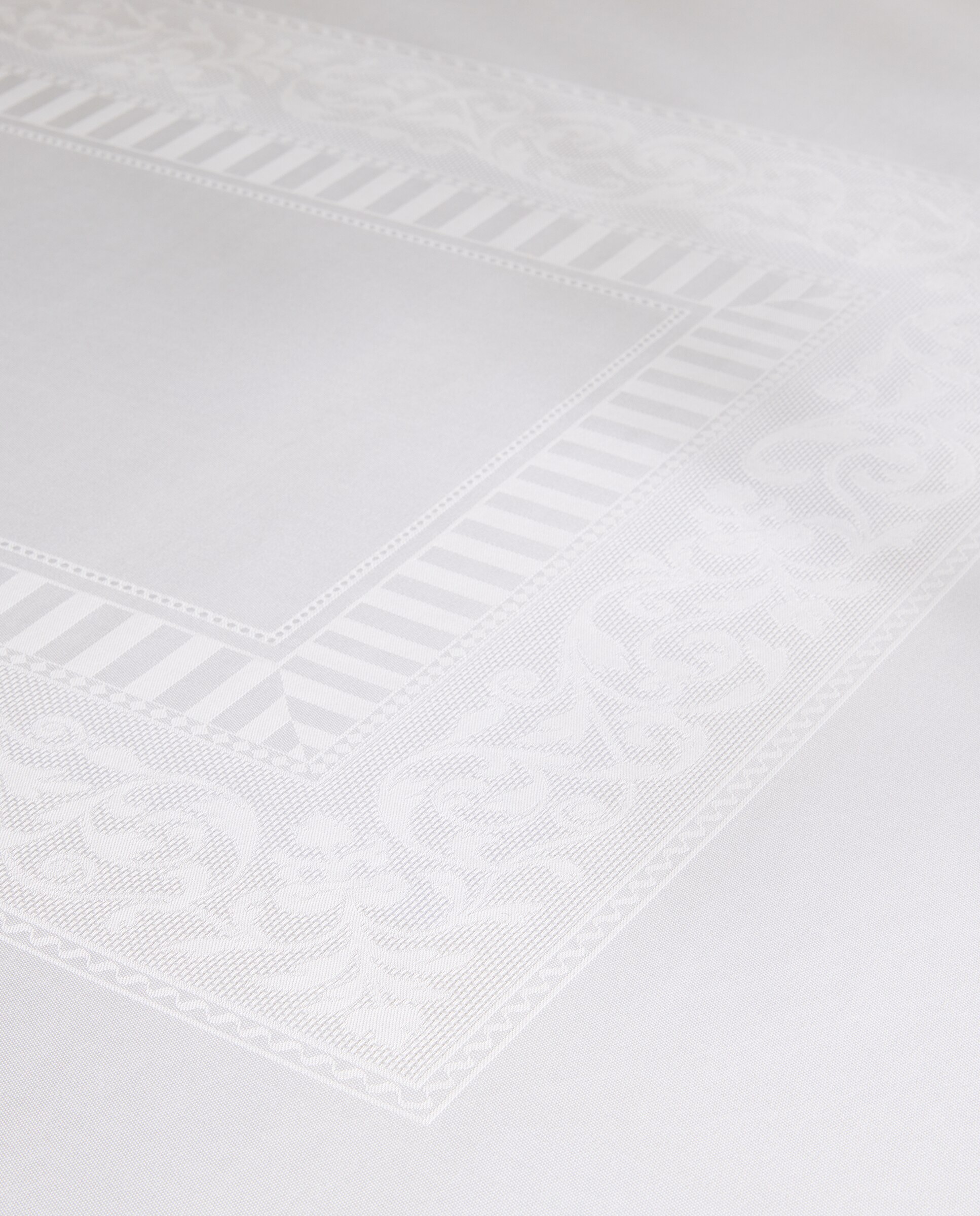 Mantel algodón Versalles - Gris 170 x 170 cm Gris-2