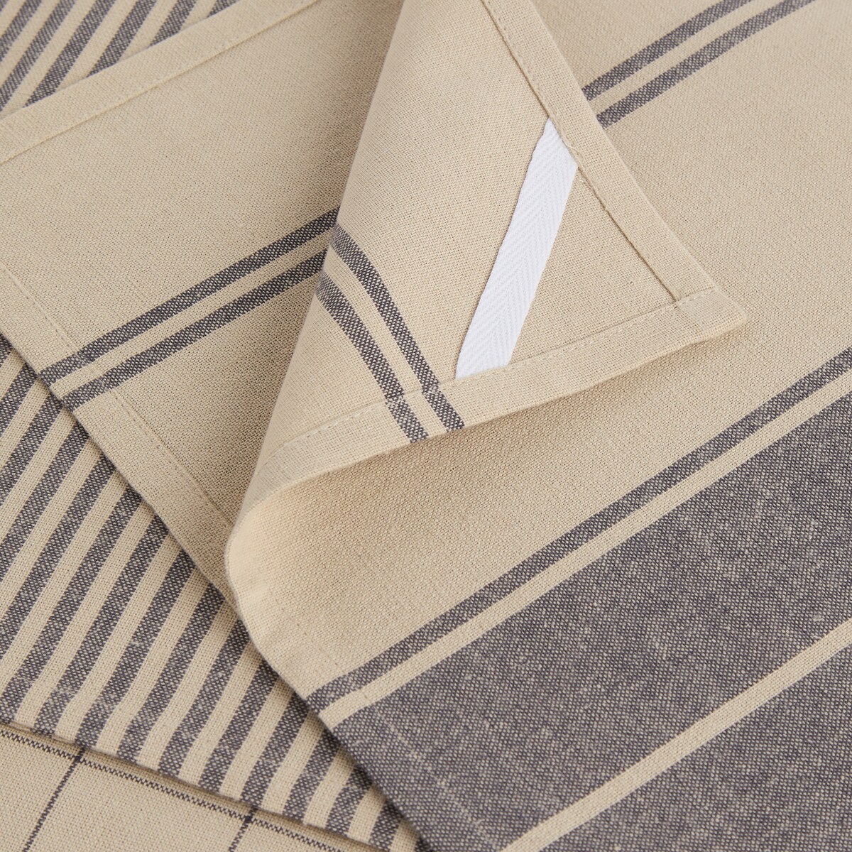 Conjunto de 3 Panos de Algodão Creek Cinzento-3