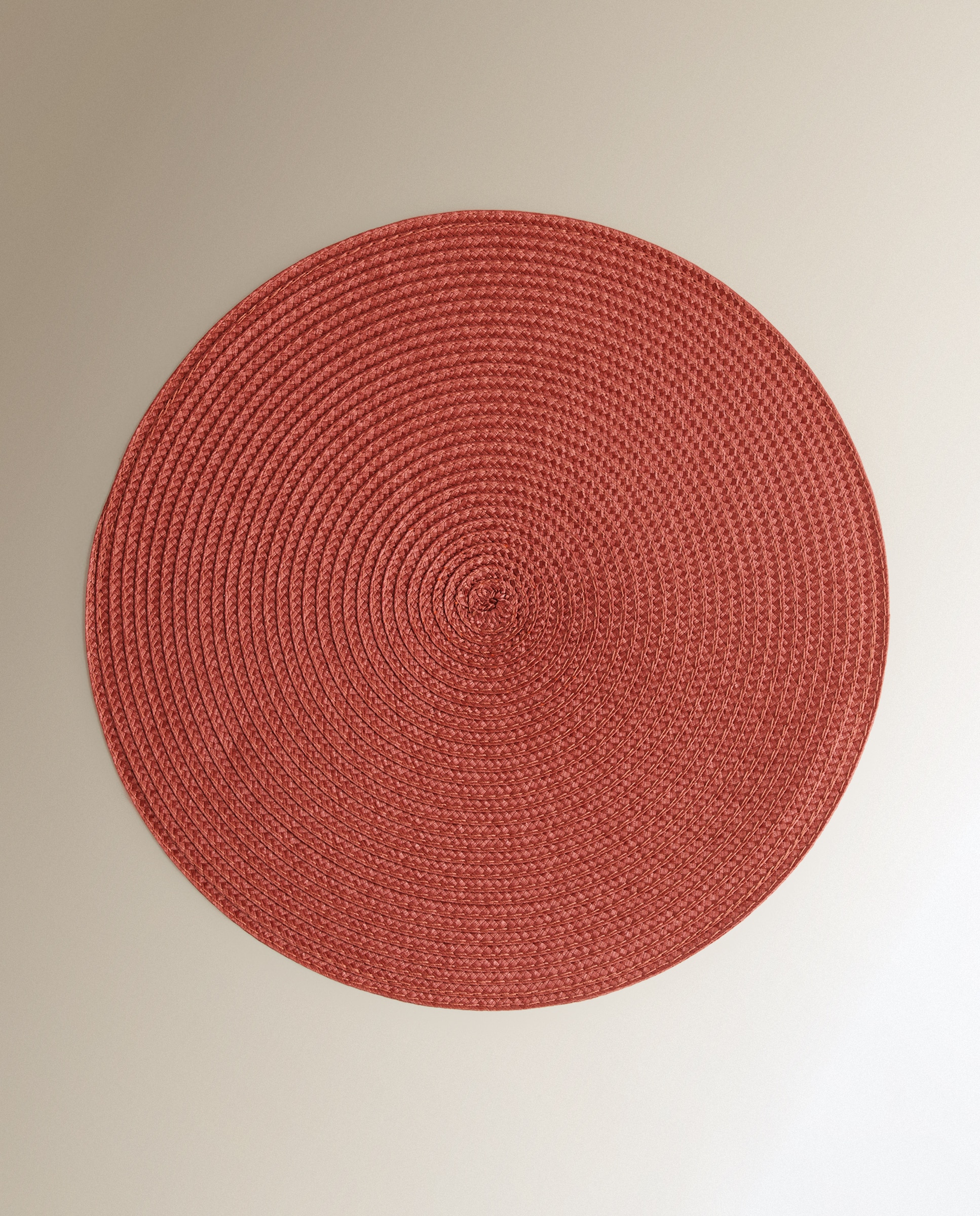 Mantel individual Díscolo El Corte Inglés - Coral Diámetro 38 cm Coral-2