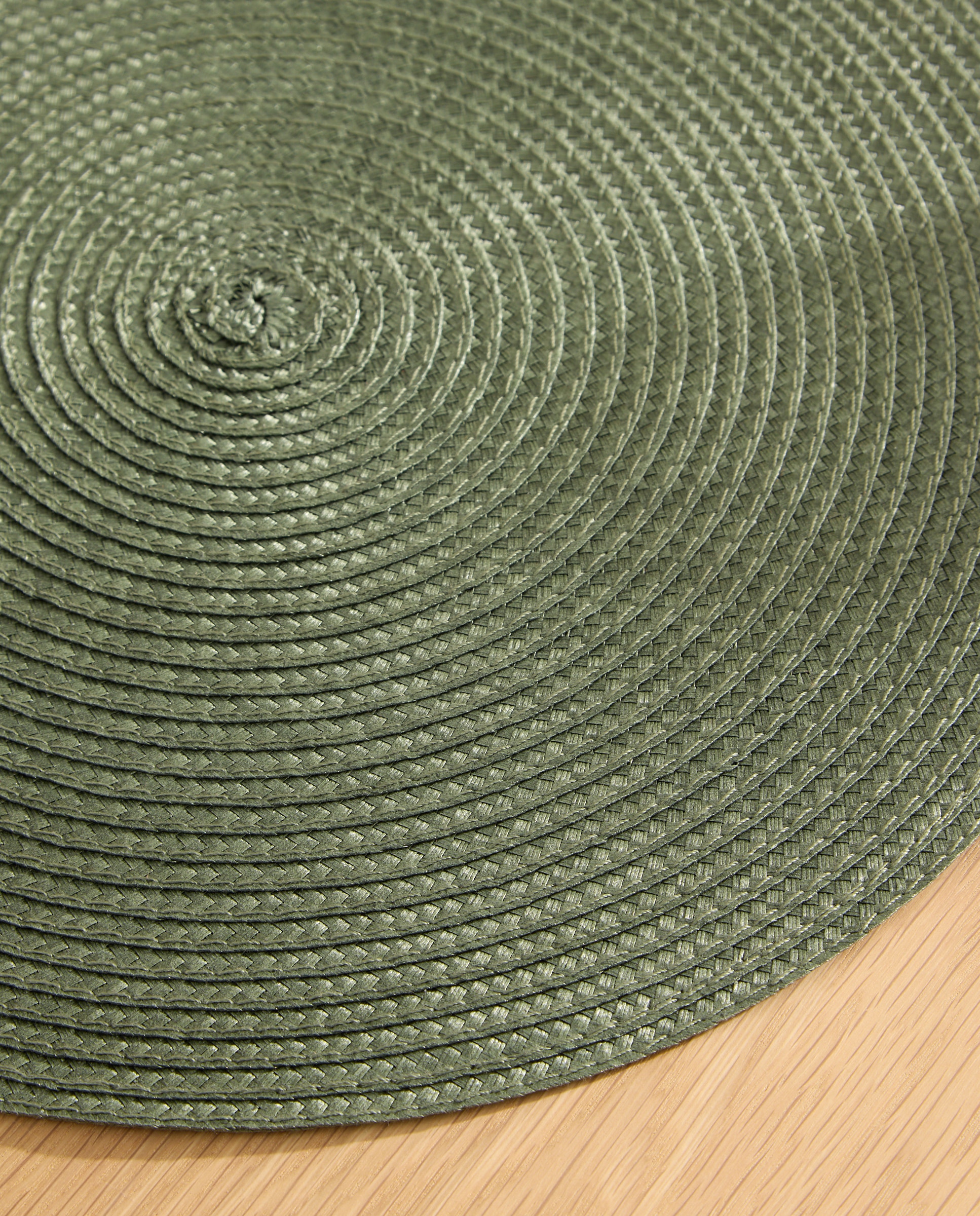 Mantel individual Díscolo El Corte Inglés - Verde Diámetro 38 cm Verde-3