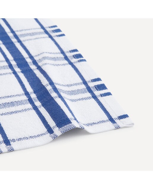 Conjunto de 4 panos de algodão sustentável Heidi Azul-7