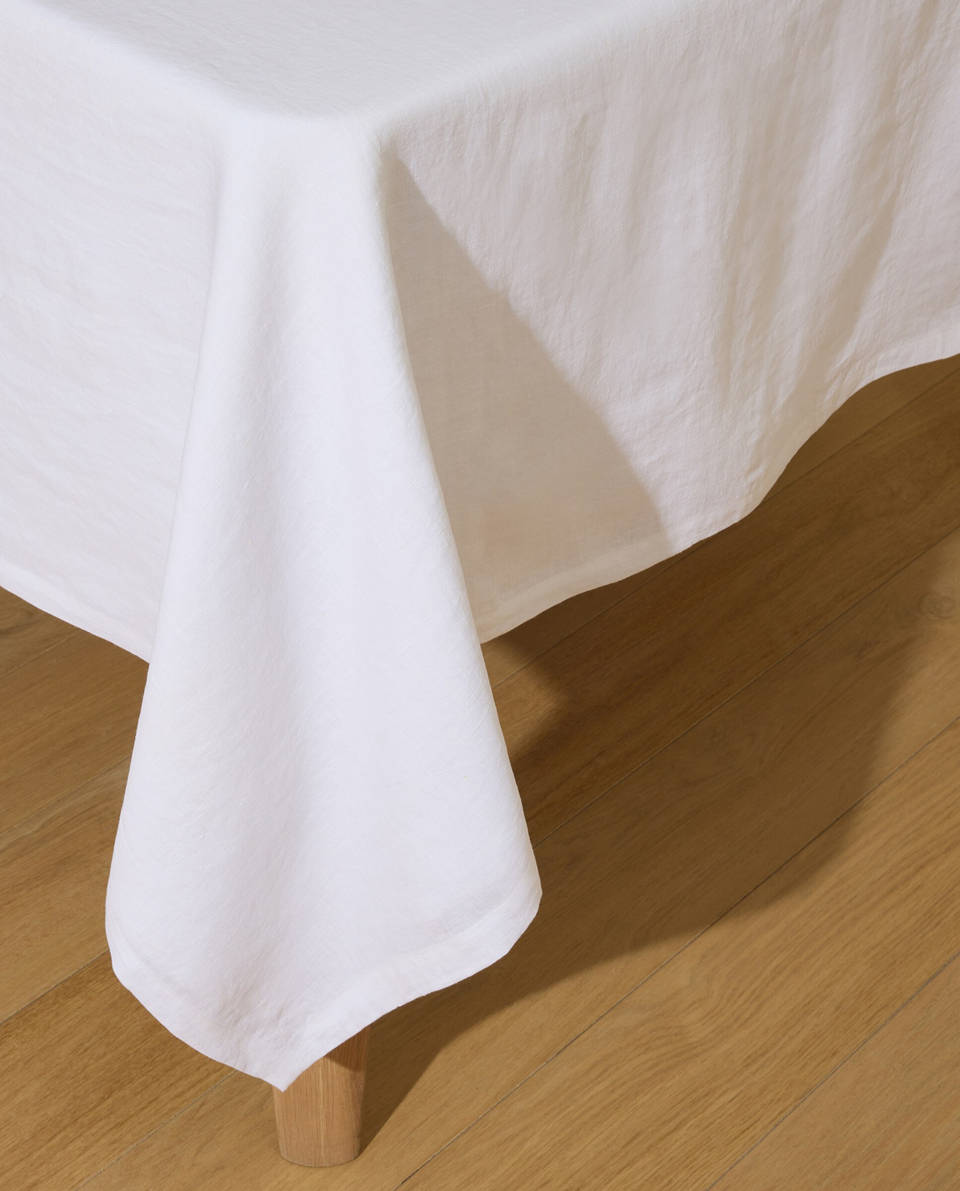 Mantel Lino Room - El Corte Inglés - Blanco 170 x 350 cm Blanco-4
