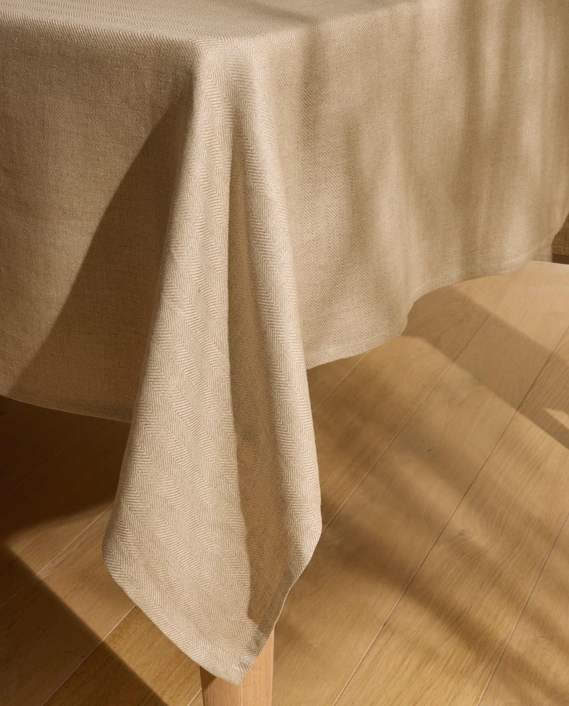 Toalha de Mesa de Linho Sidney Natural-4