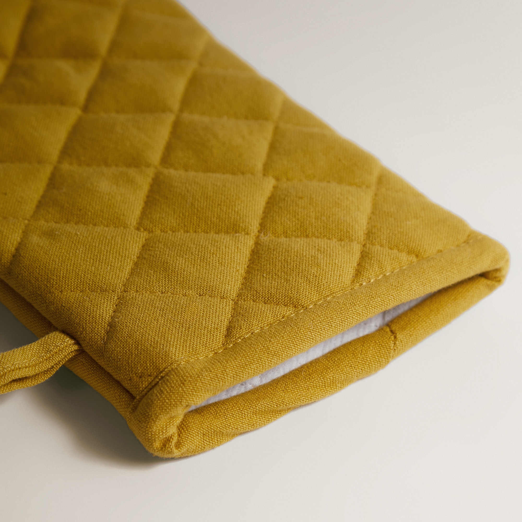 Conjunto de luva e pega Basic II Mostarda-2