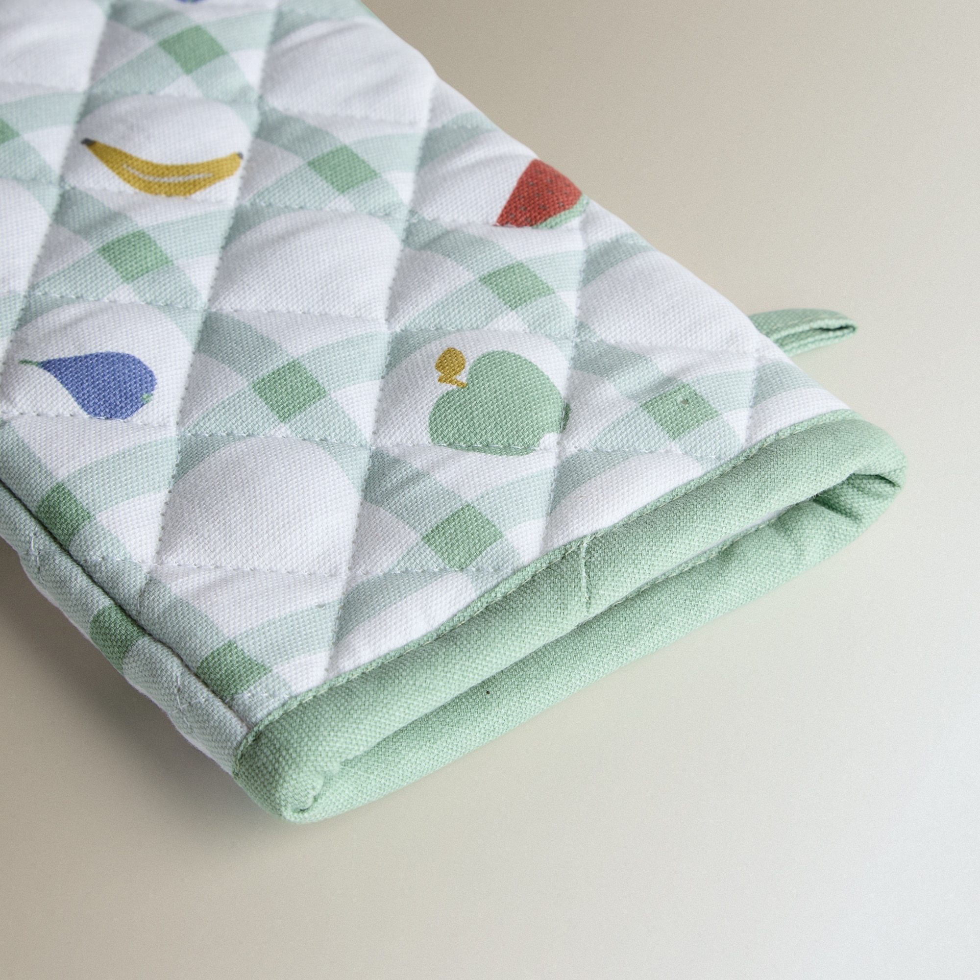 Conjunto de Luva e Pega Picnic Verde-2