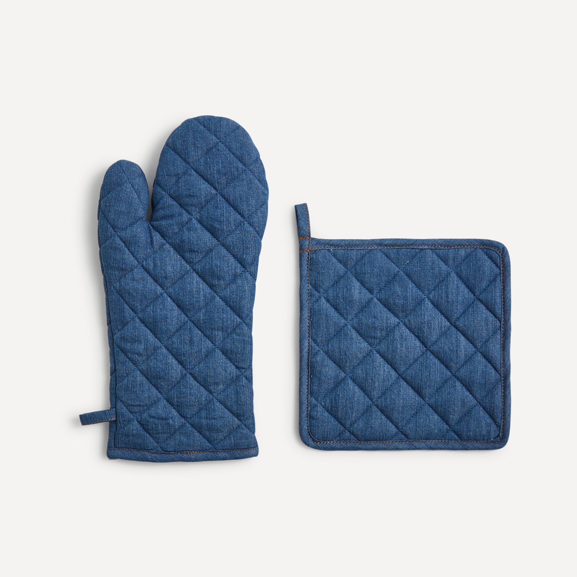 Conjunto de Luva e Pega de Ganga Denim Ganga-1