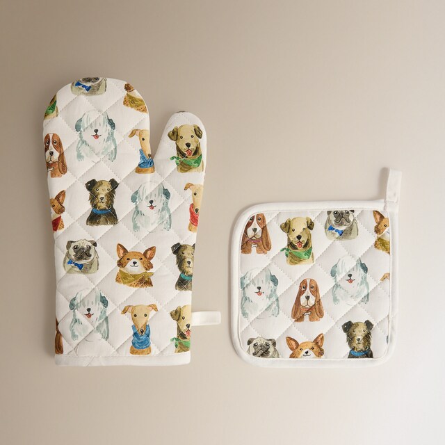 Imagen 0 de Set manopla y agarrador Doggy El Corte Inglés