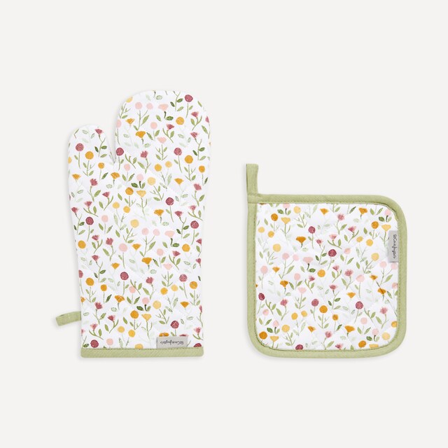 Imagem 0 de Conjunto de Luva e Pega em Algodão Easter 24