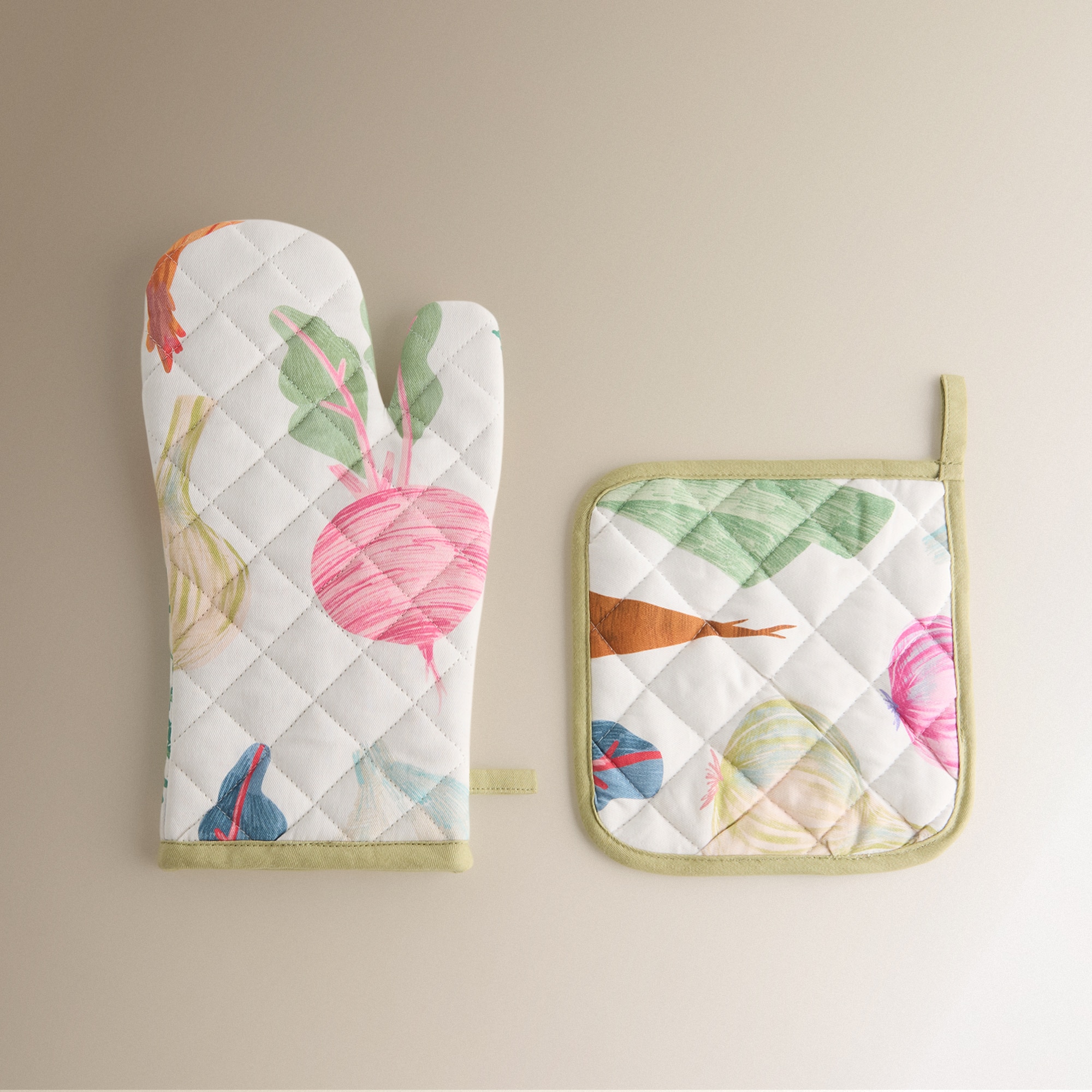 Imagem 0 de Conjunto de Luva e Pega Veggie