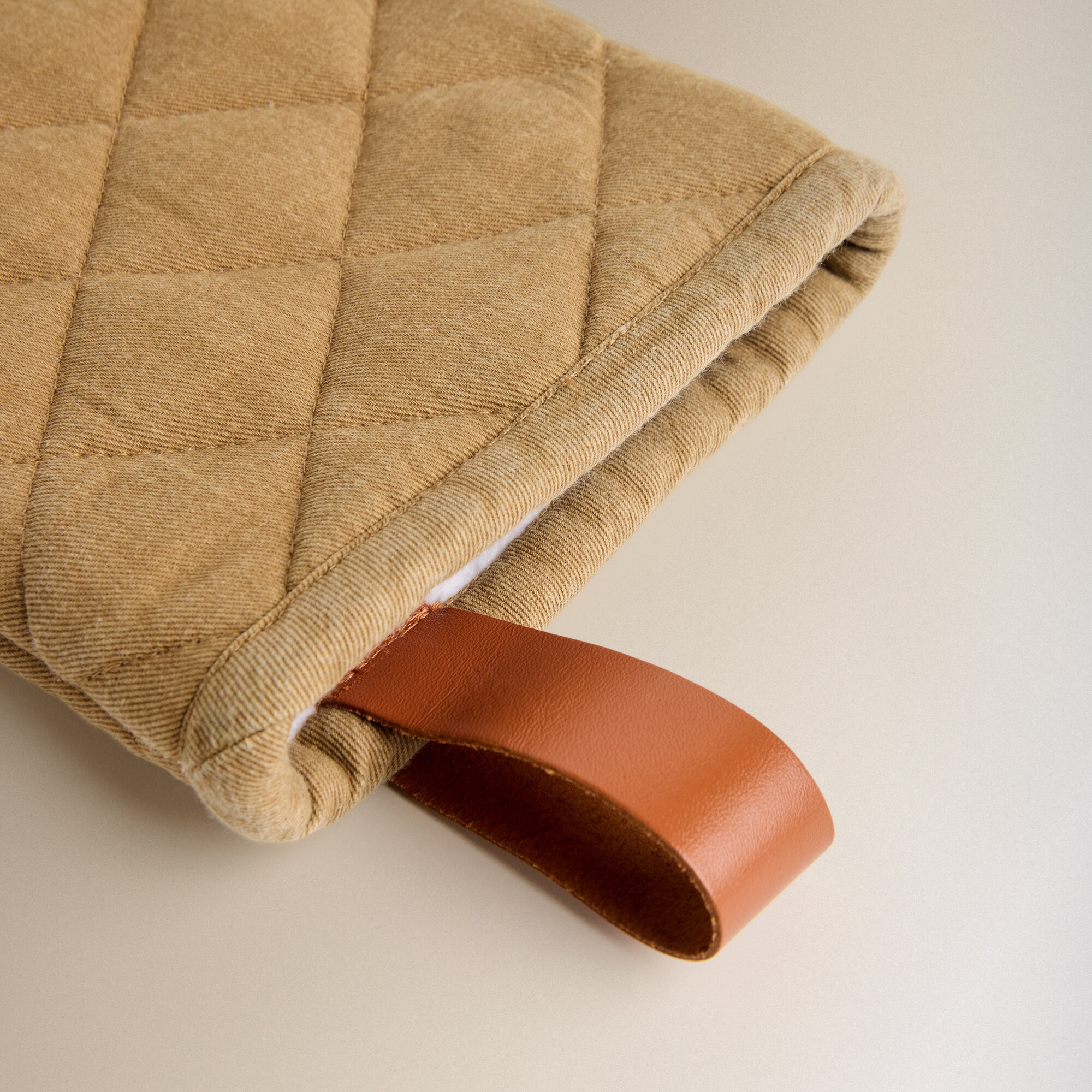 Imagen 2 de Set manopla y agarrador Vali - Beige Única Beige