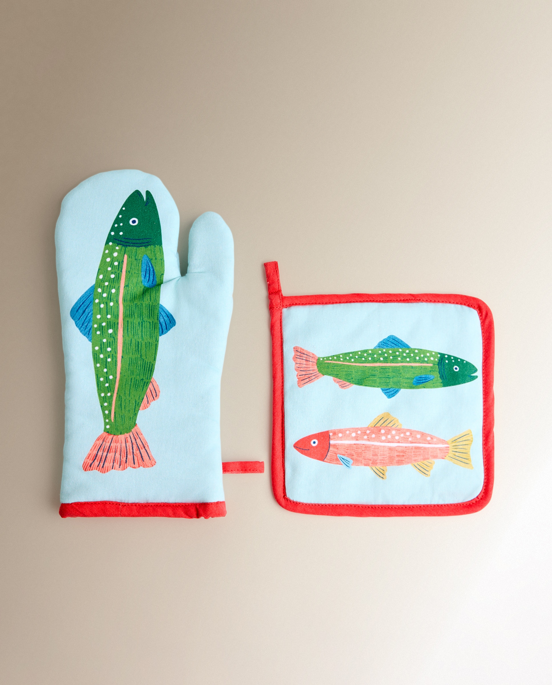 Imagem 0 de Conjunto de Luva e Pega Peixes